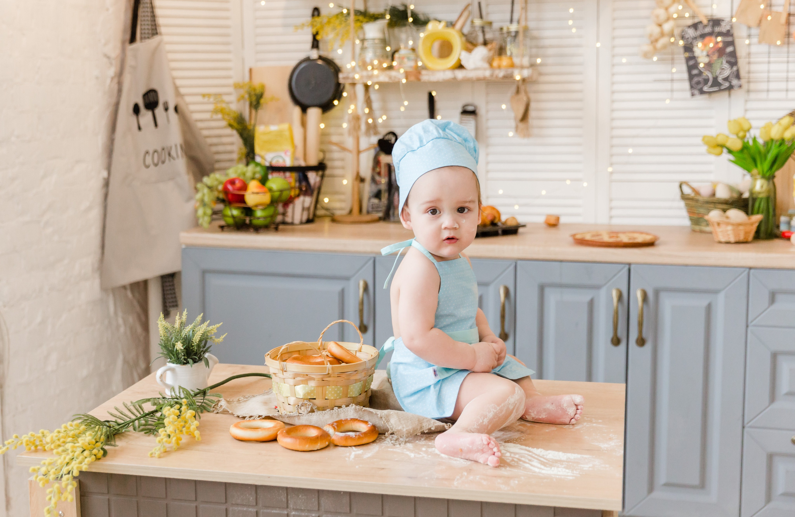 Фотосессия малышей до года