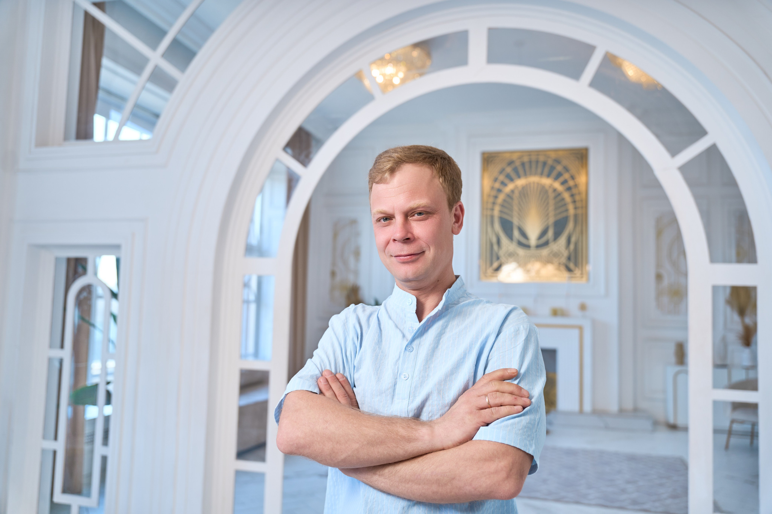 Фотосессия в светлой студии в Москве