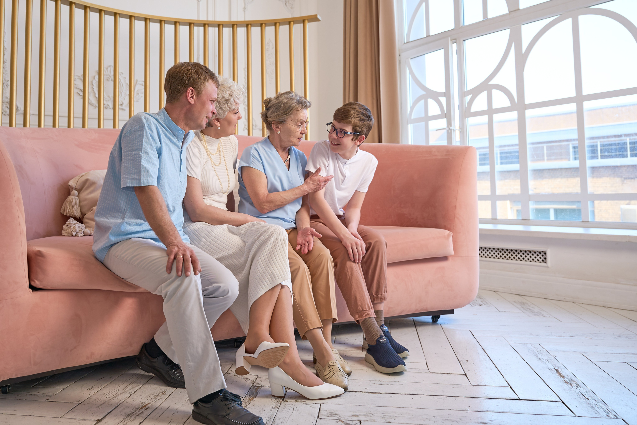 Фотосессия в светлой студии в Москве