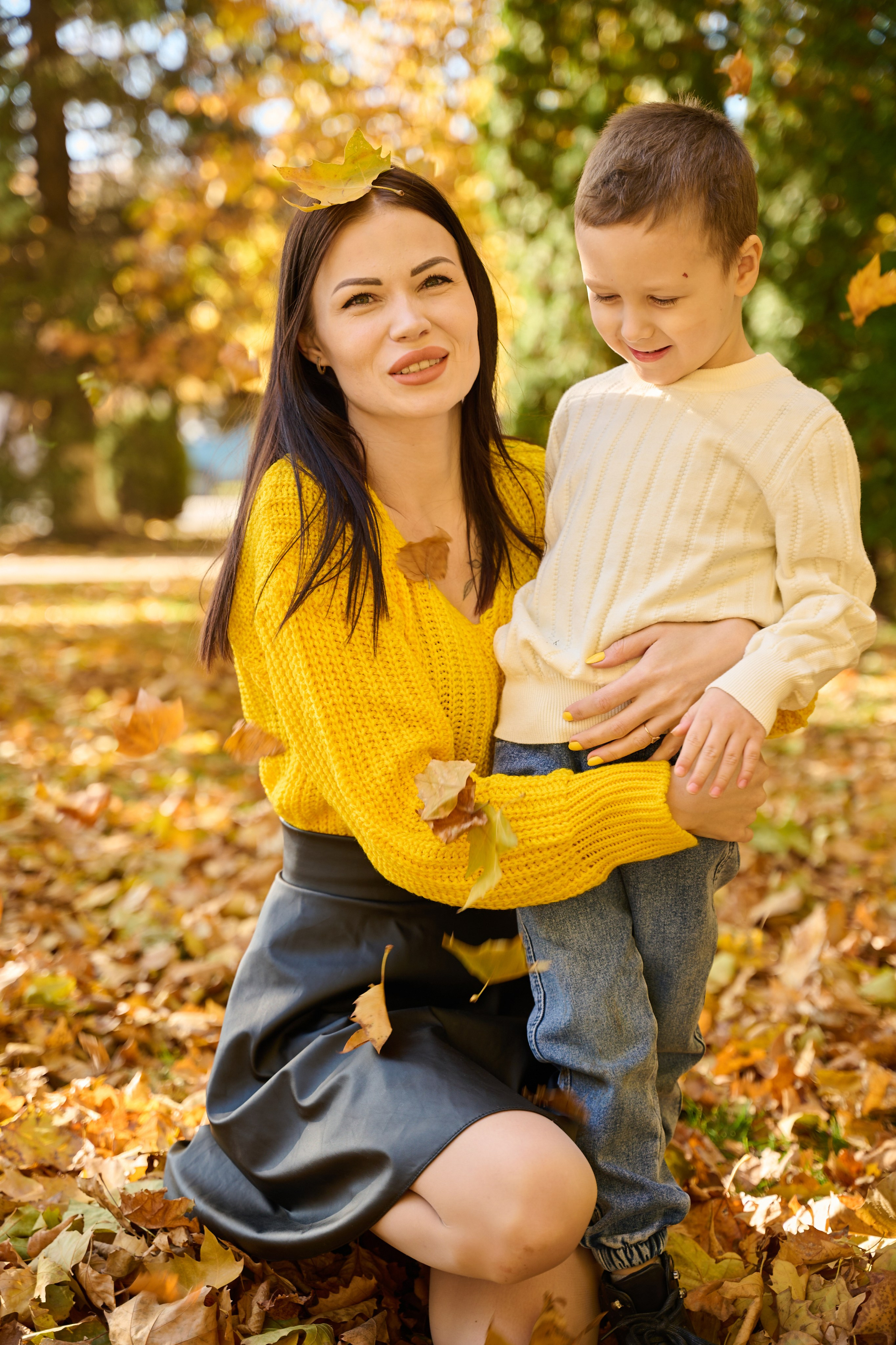 Лидия и Егор_Осень. Школьный и семейный фотограф/видеограф в г. Курганинске