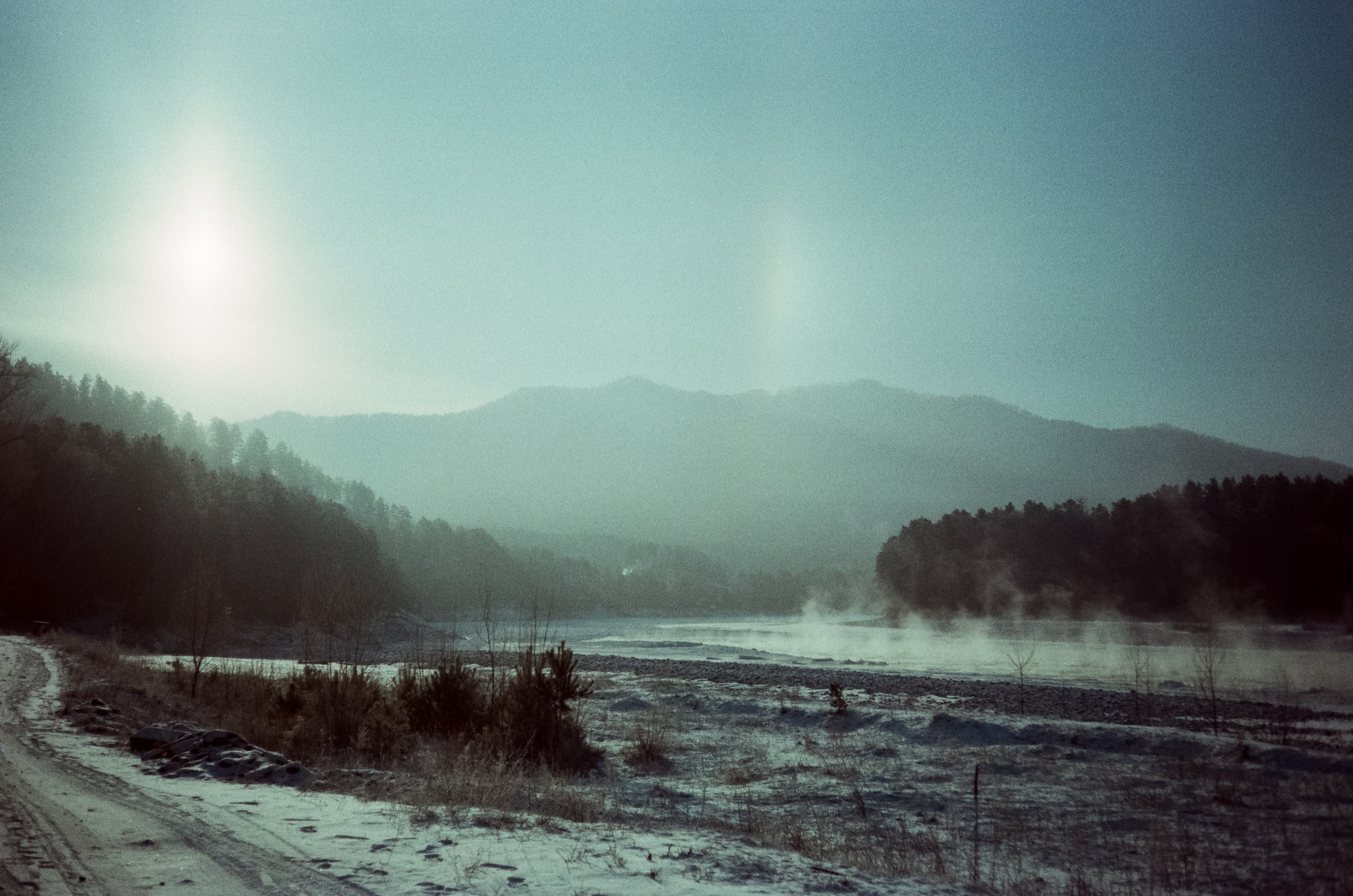 База Берель, Чемальский тракт трасса / 12 — 13 декабря 2023 года (-26℃