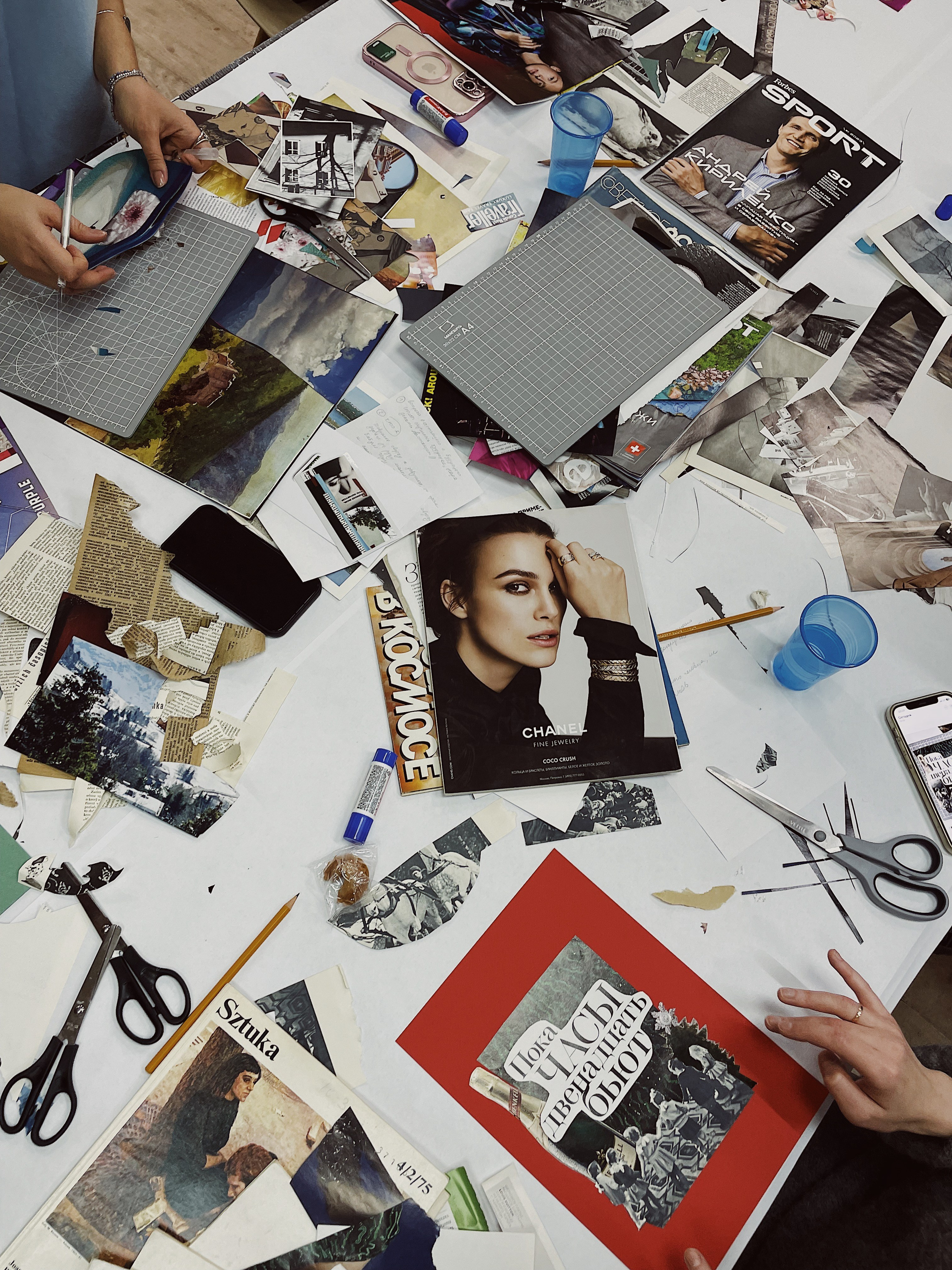 Групповые мастер-классы. Фотограф и коллажист Ольга Шереметьева