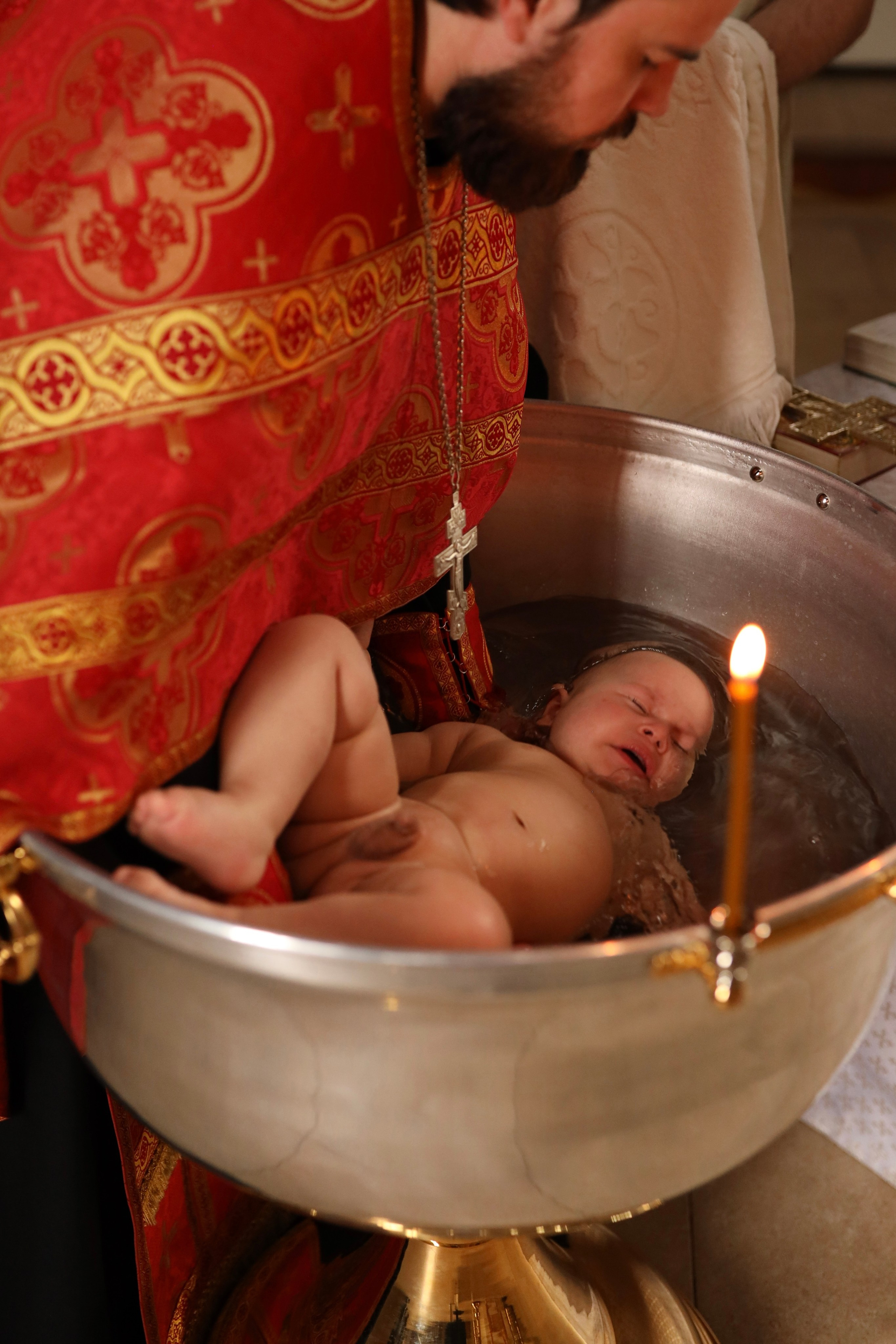 Крещение Марк. Детский и семейный фотограф Ирина Галкина, город Иваново