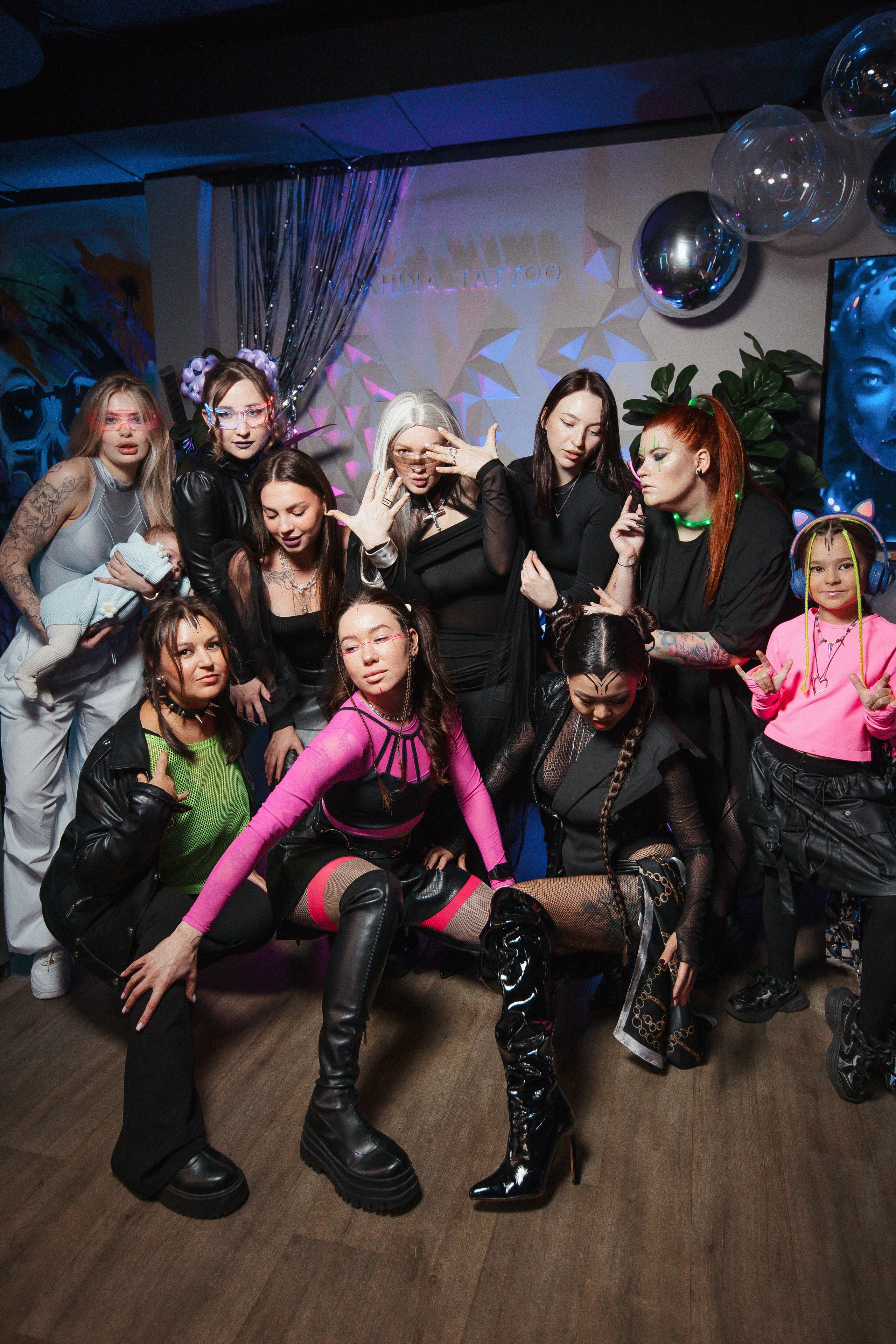 Walk-In Day в стиле киберпанк в тату-студии MUKHINA TATTOO. СВОИ. ФОТООТЧЕТЫ-СОБЫТИЯ-МЕСТА