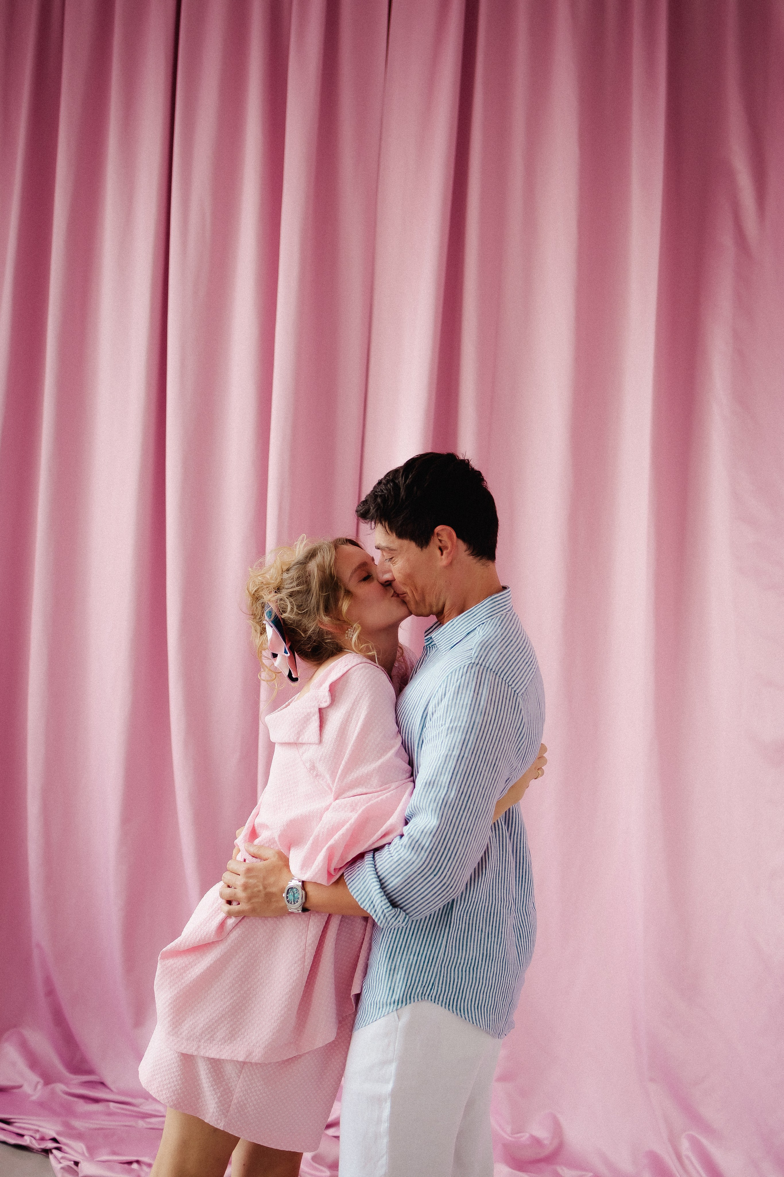 Фотосессия беременных в Москве в студиии