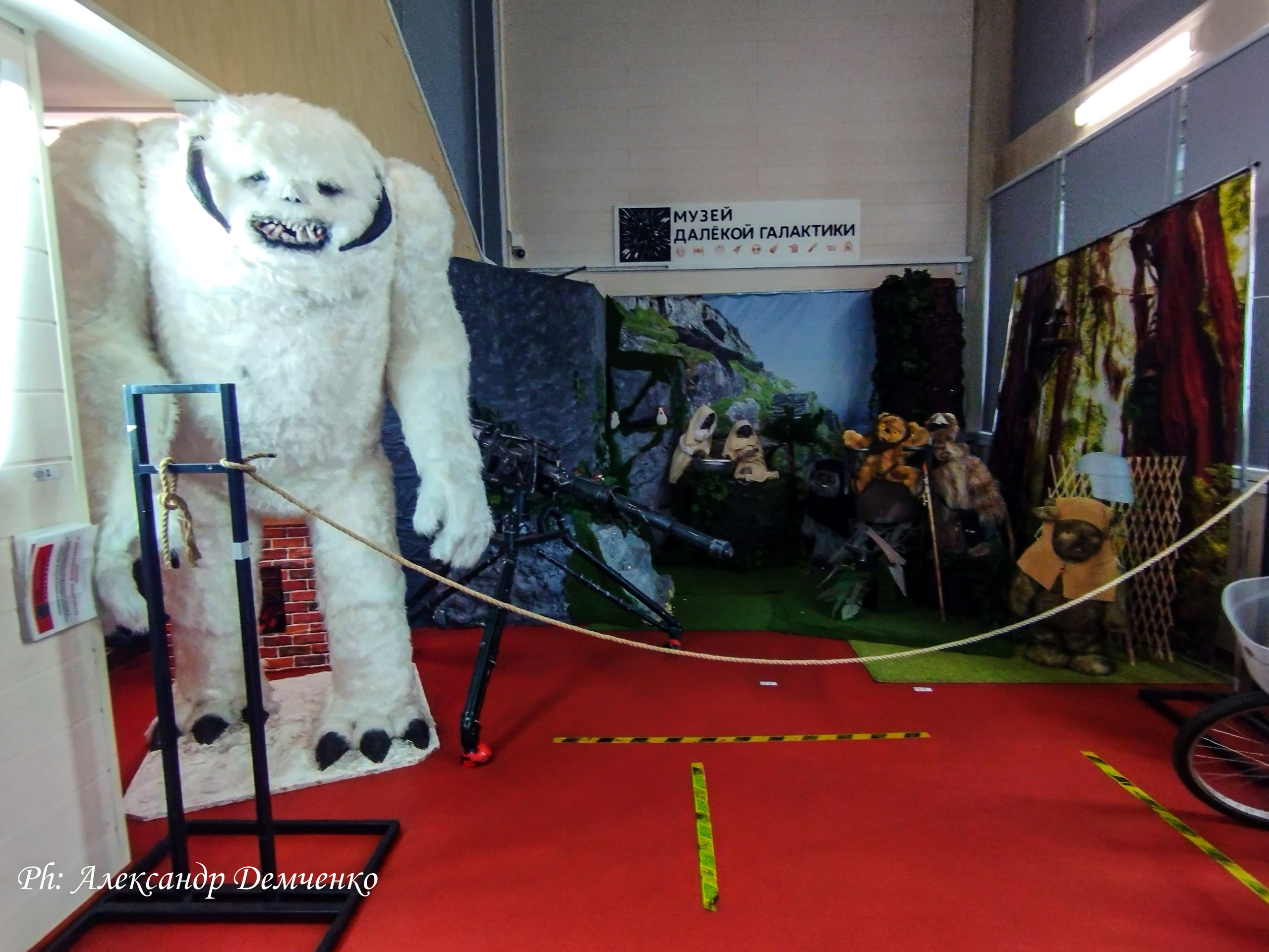 Фотосессия в музее Звездные Войны Далёкой Галактике в Москва