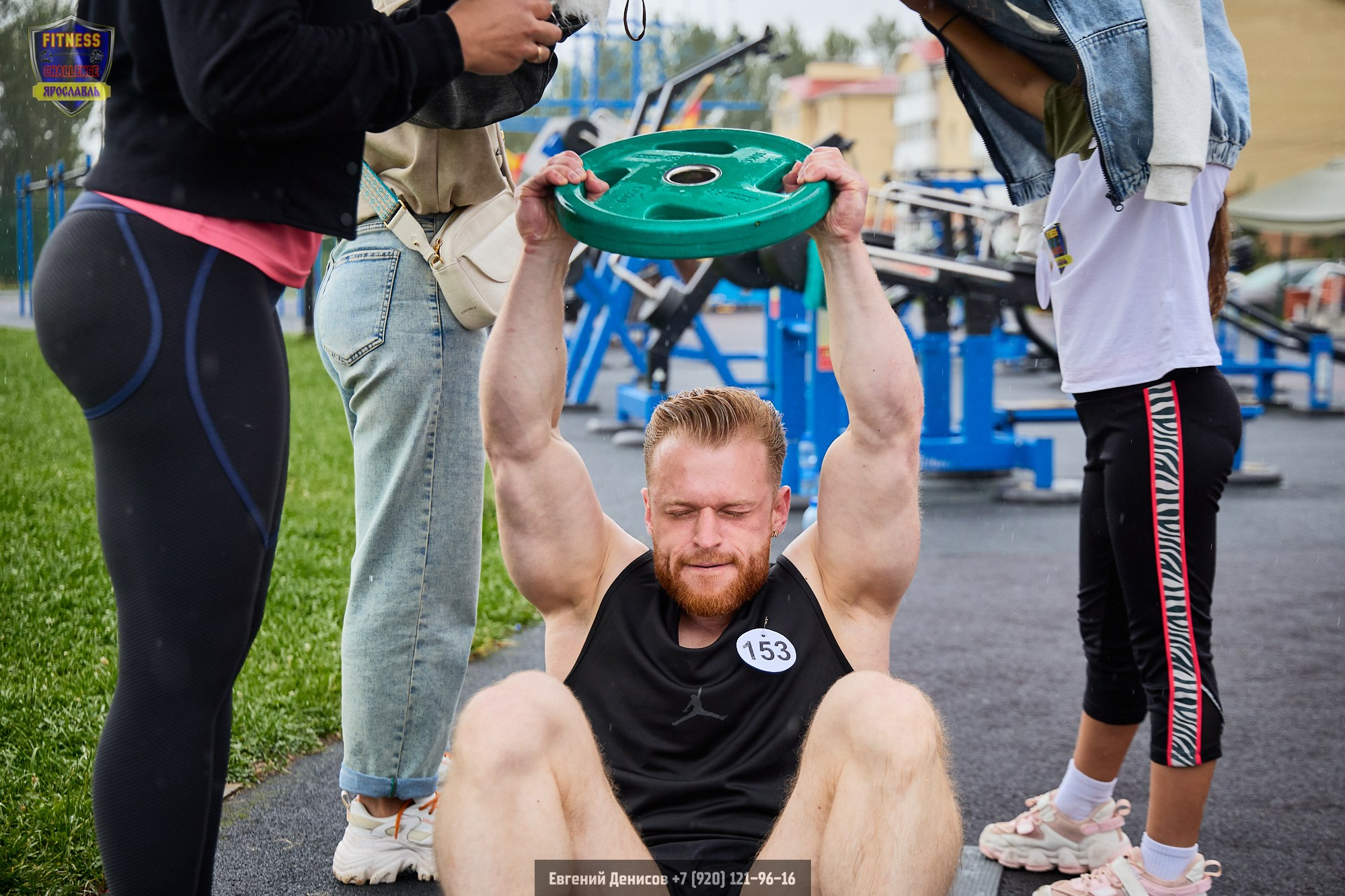 Fitness Challenge Битва на Стрелке. Портретный фотограф Евгений Денисов