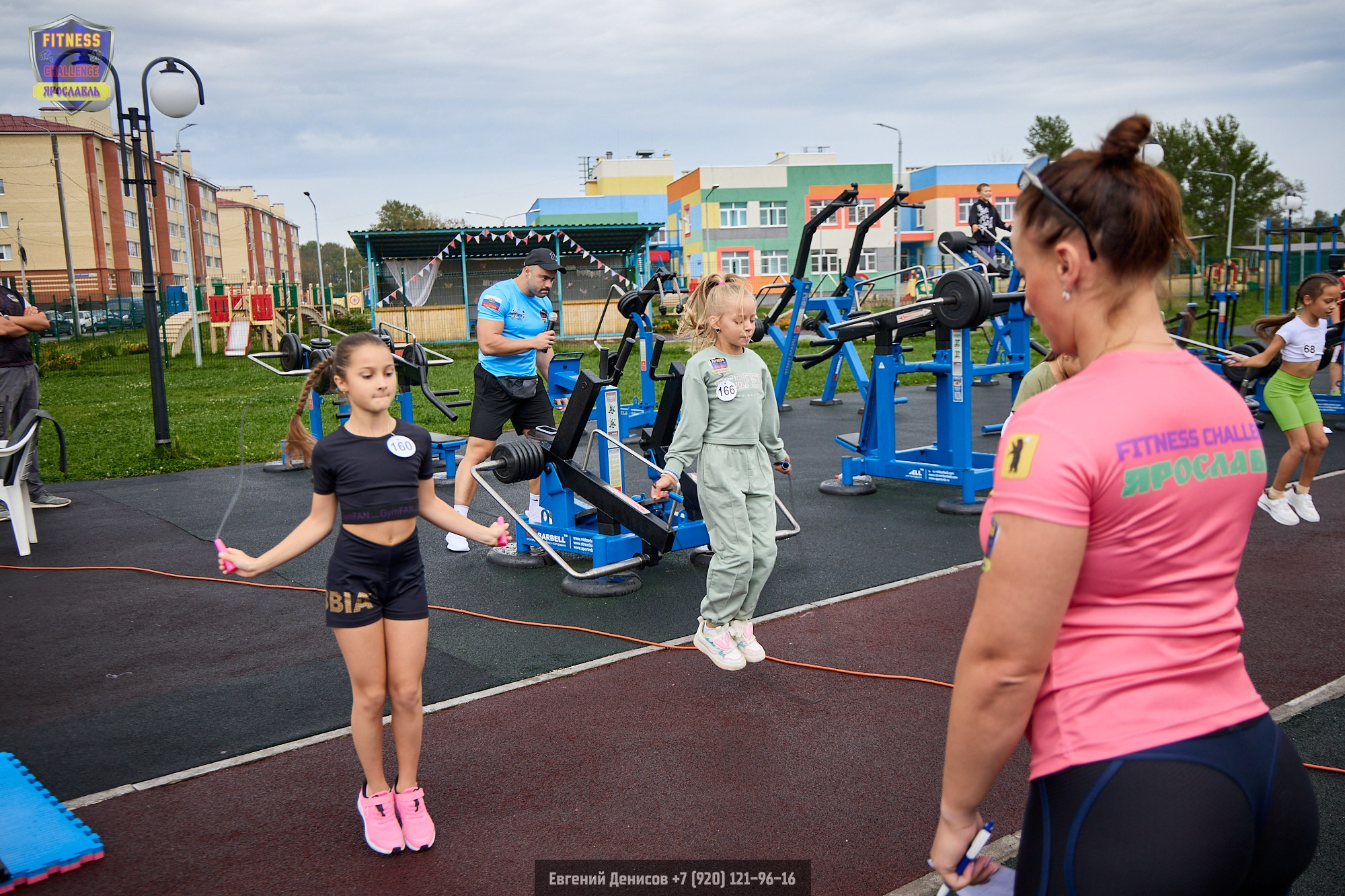 Fitness Challenge Битва на Стрелке. Портретный фотограф Евгений Денисов
