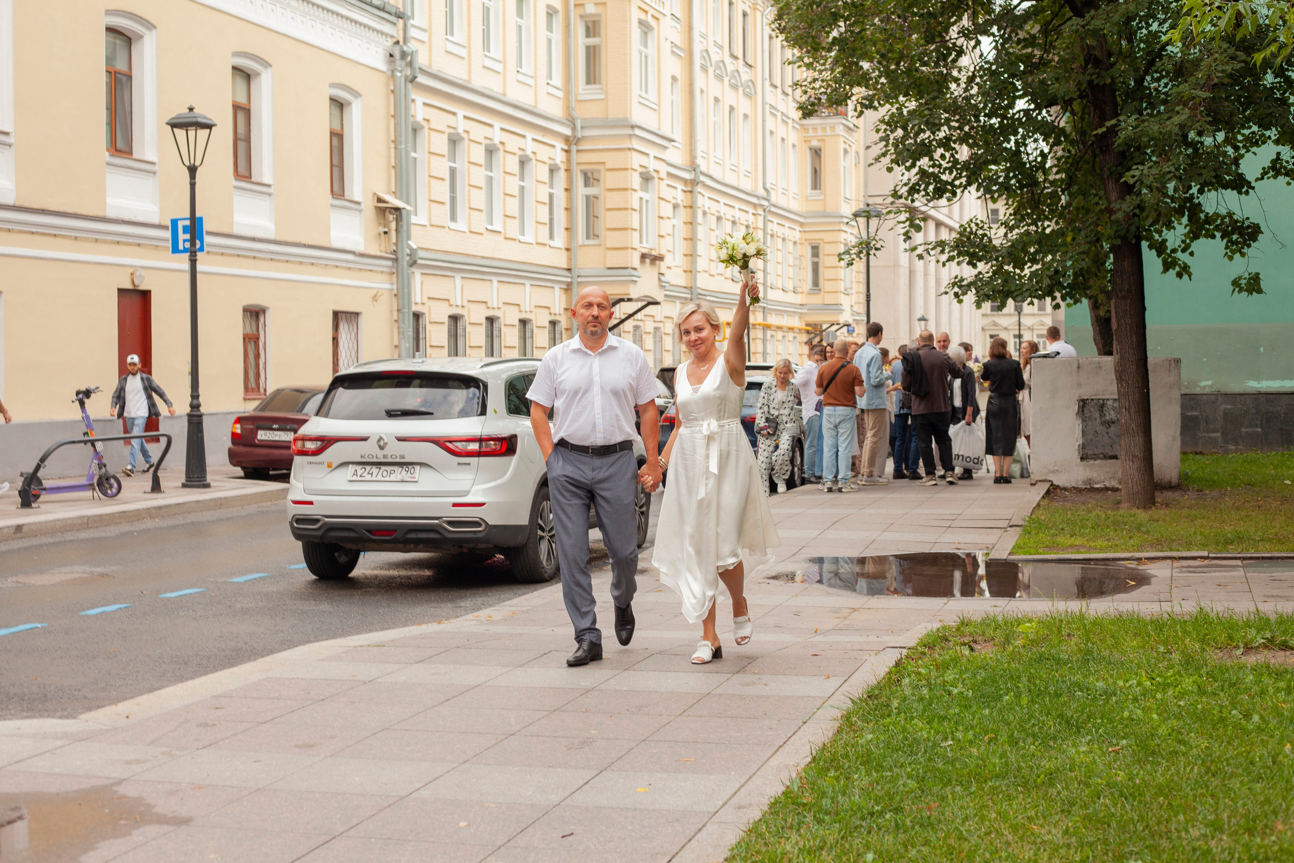 Свадьба Юлианы и Валерия. Семейные съемки life-style newborn в Москве и МО Красавина Ольга