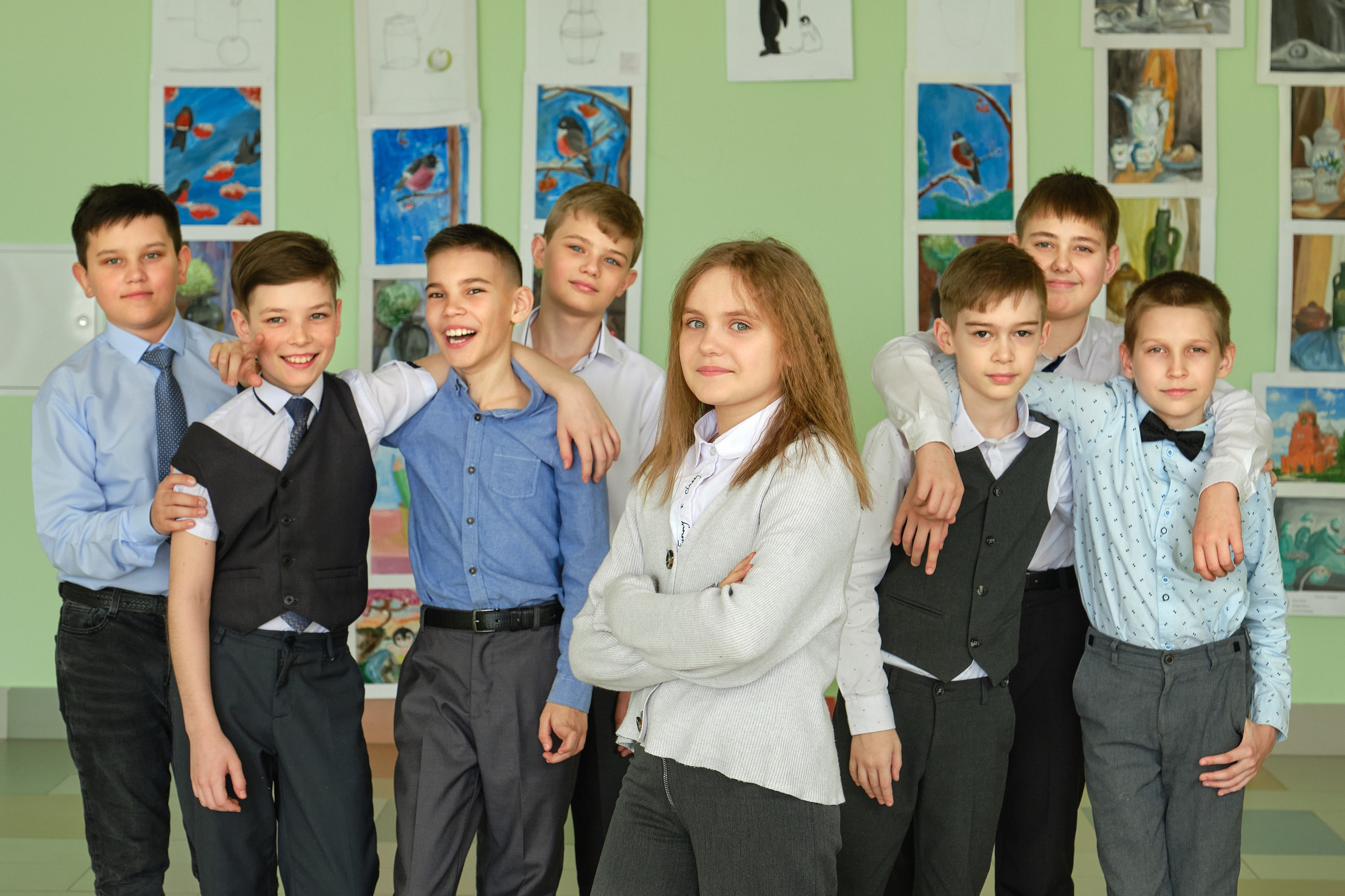 Школьный альбом на выпускной 4 класс. Заказать выпускной альбом 4 класс в Самаре