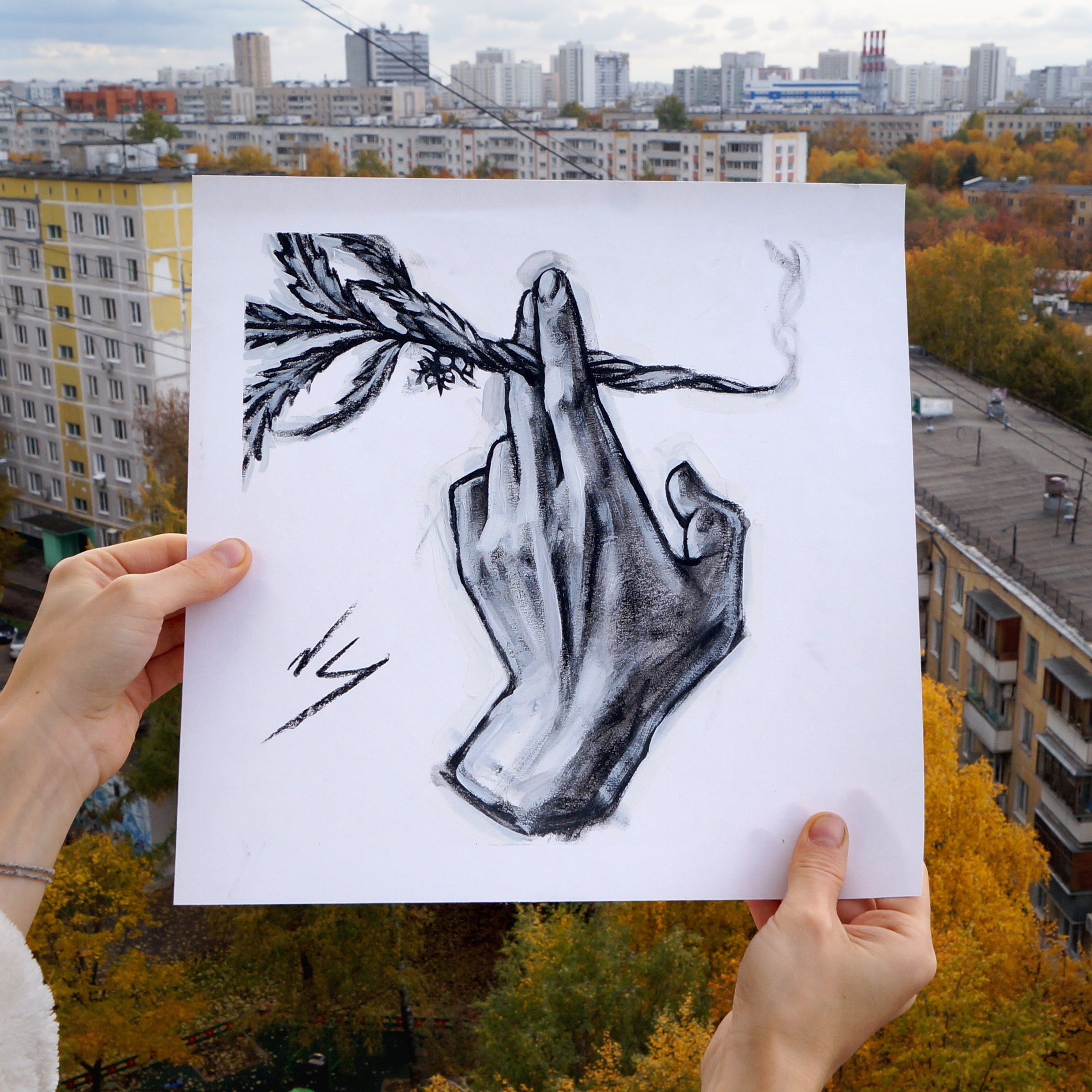 Inktober. Саша Гдетотам