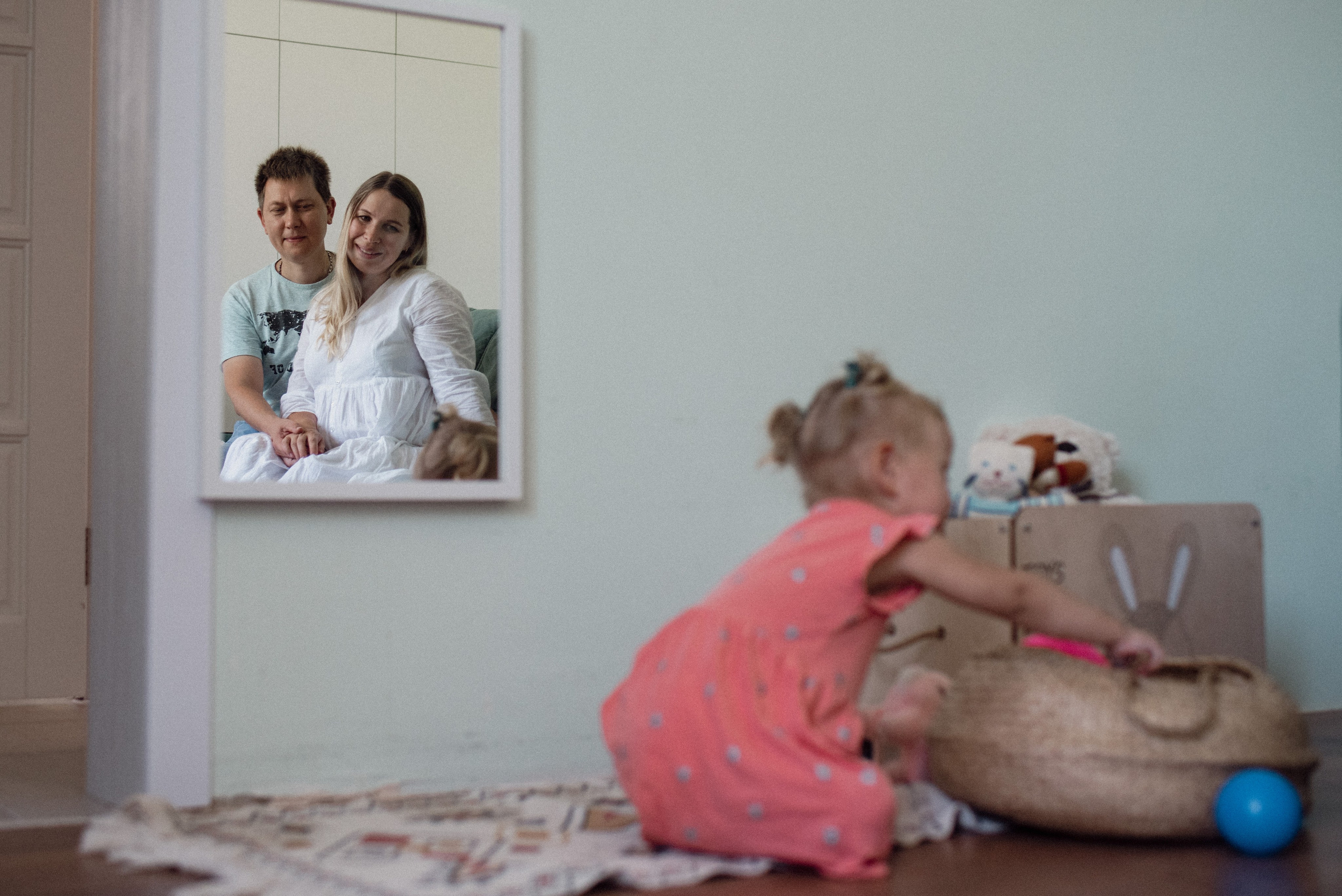 Семья Марины дома. Семейный фотограф в Севастополе Куценко Светлана