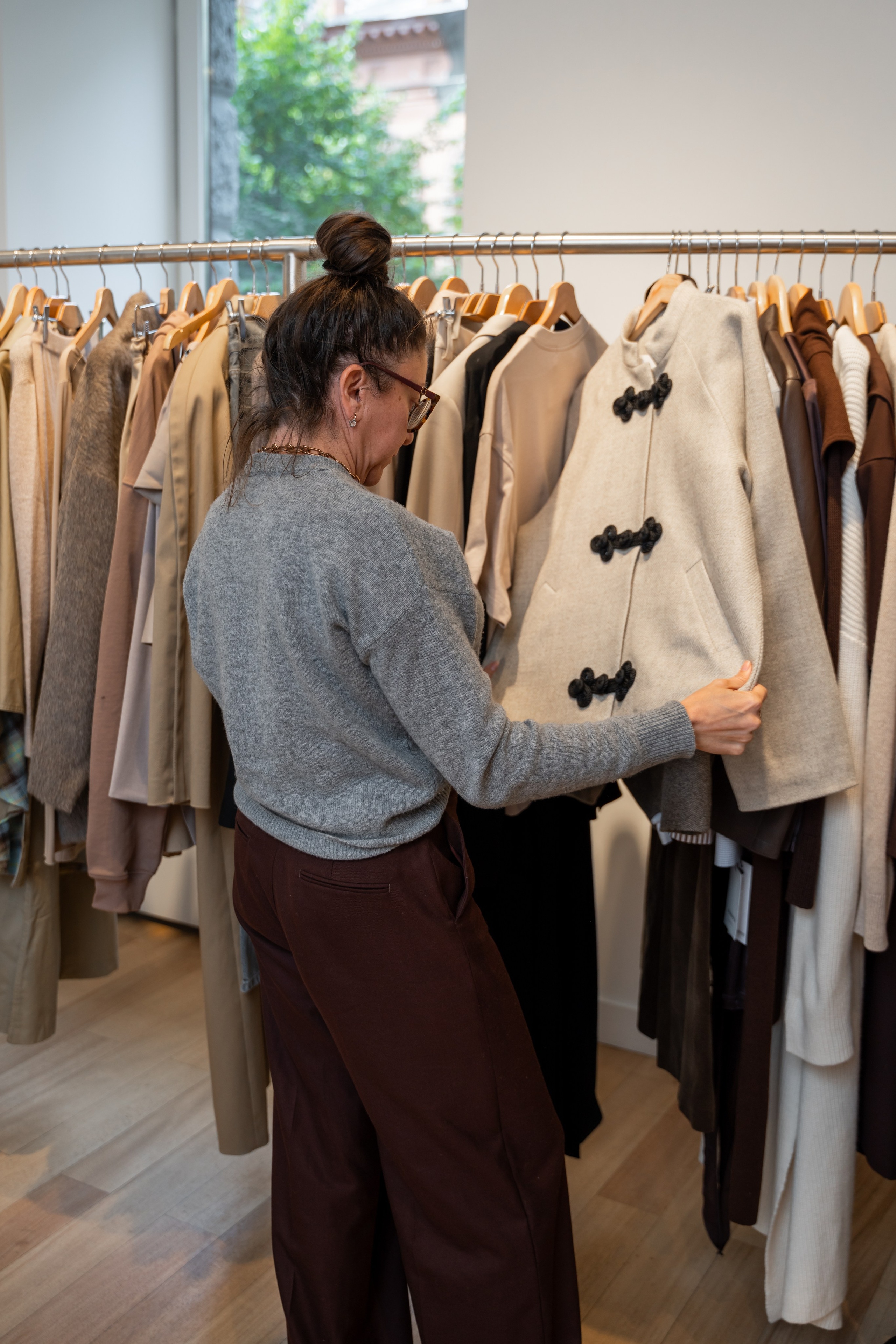 МК стилиста бутик SUBBOTA. Портретный фотограф в Санкт-Петербурге Дмитриева Наталия