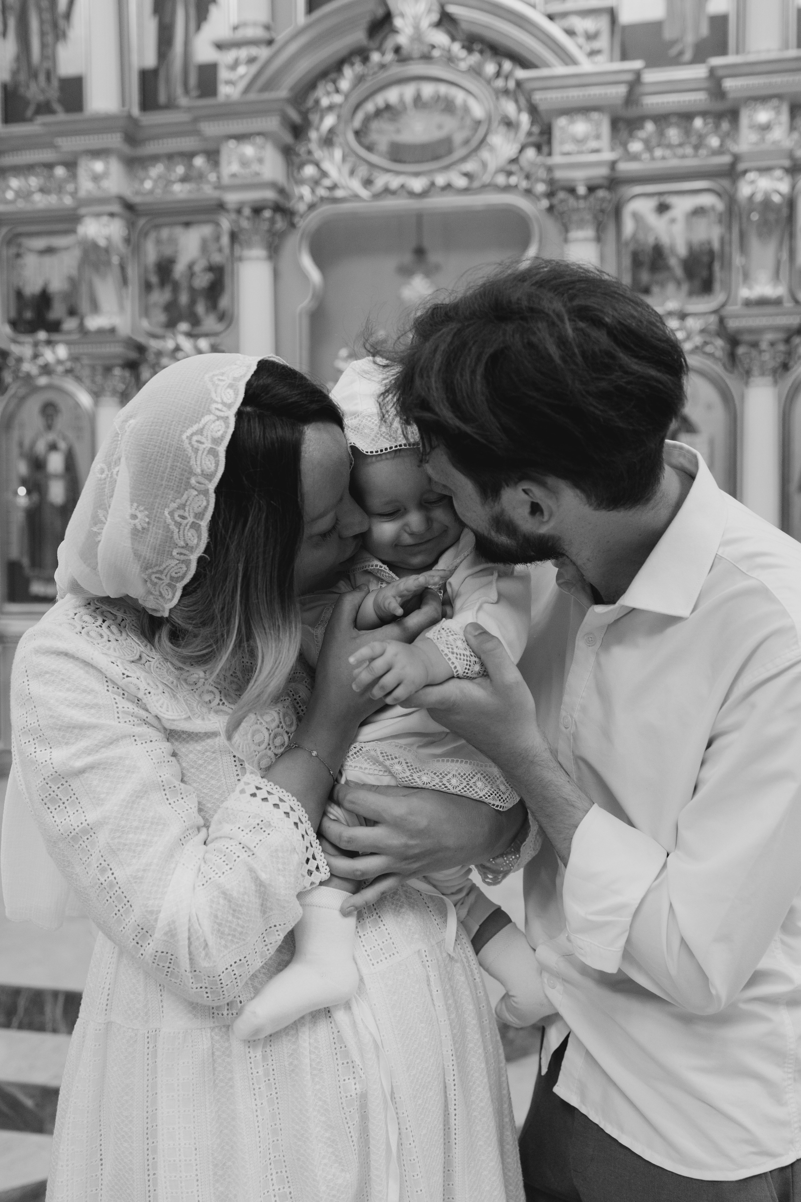 Таинство крещения. Семейный и женский фотограф в Москве Елизавета Волкова