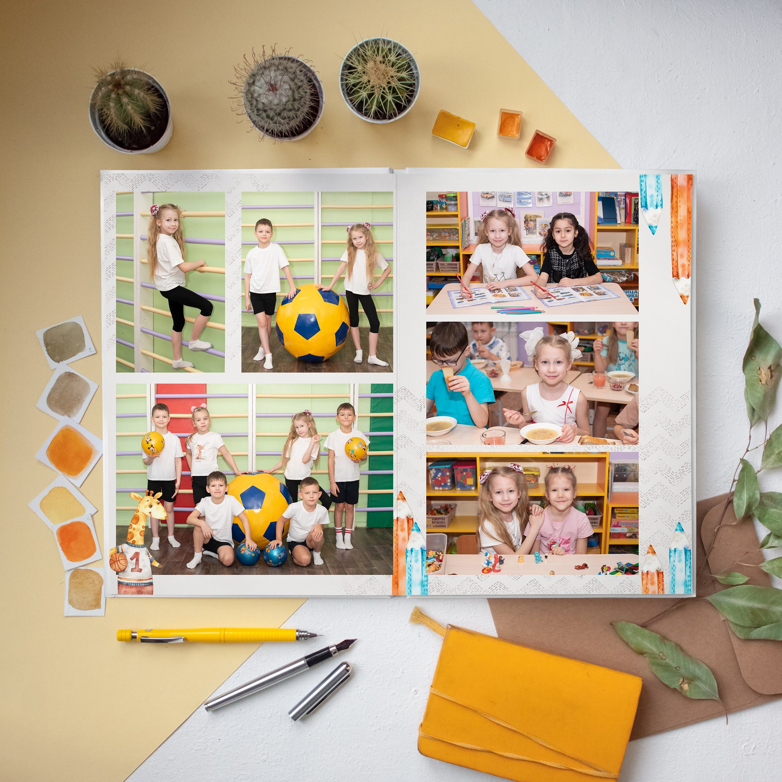 Выпускной альбом для детского сада Юрга. Выпускные альбомы Юрга — Фотограф Светлана Тихонова