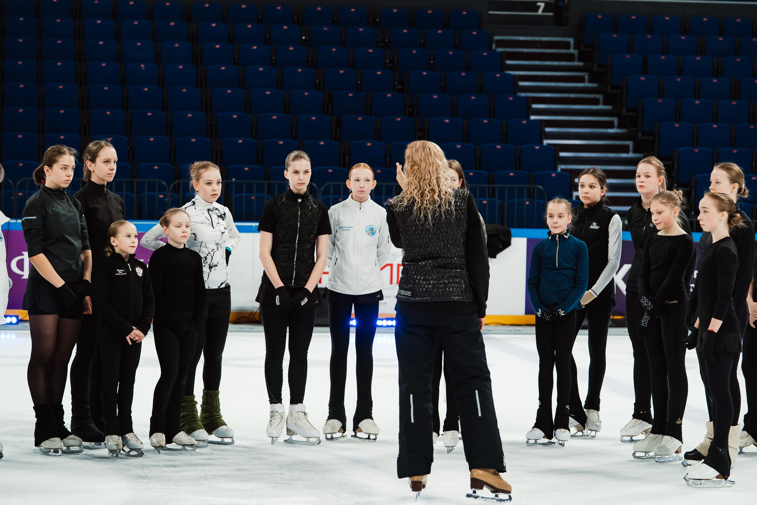Мастер-класс Этери Тутберидзе в Новосибирске. Воробьева Ксения — Спортивный и танцевальный фотограф Новосибирск