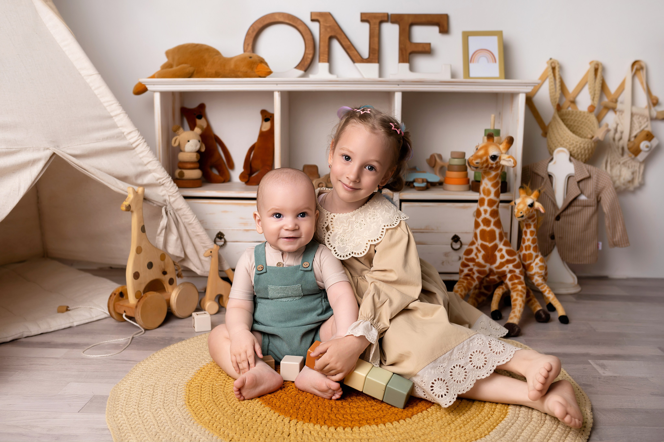 детские фотосеессии от 0 до 5 лет