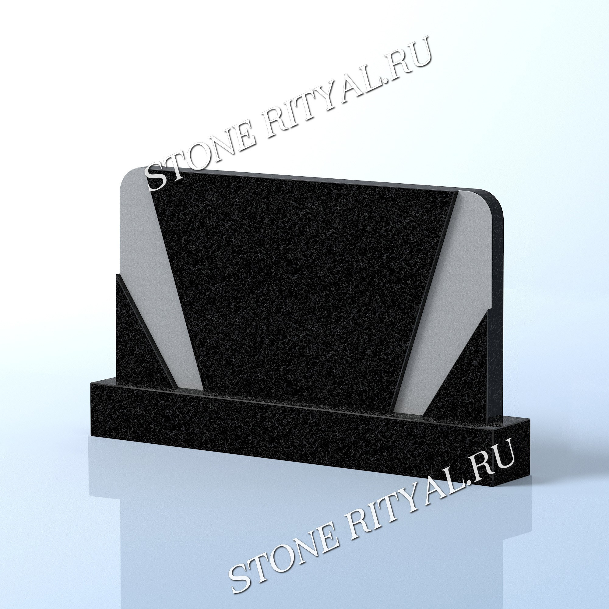 Горизонтальные памятники. Изготовление и установка памятников в Москве и МО