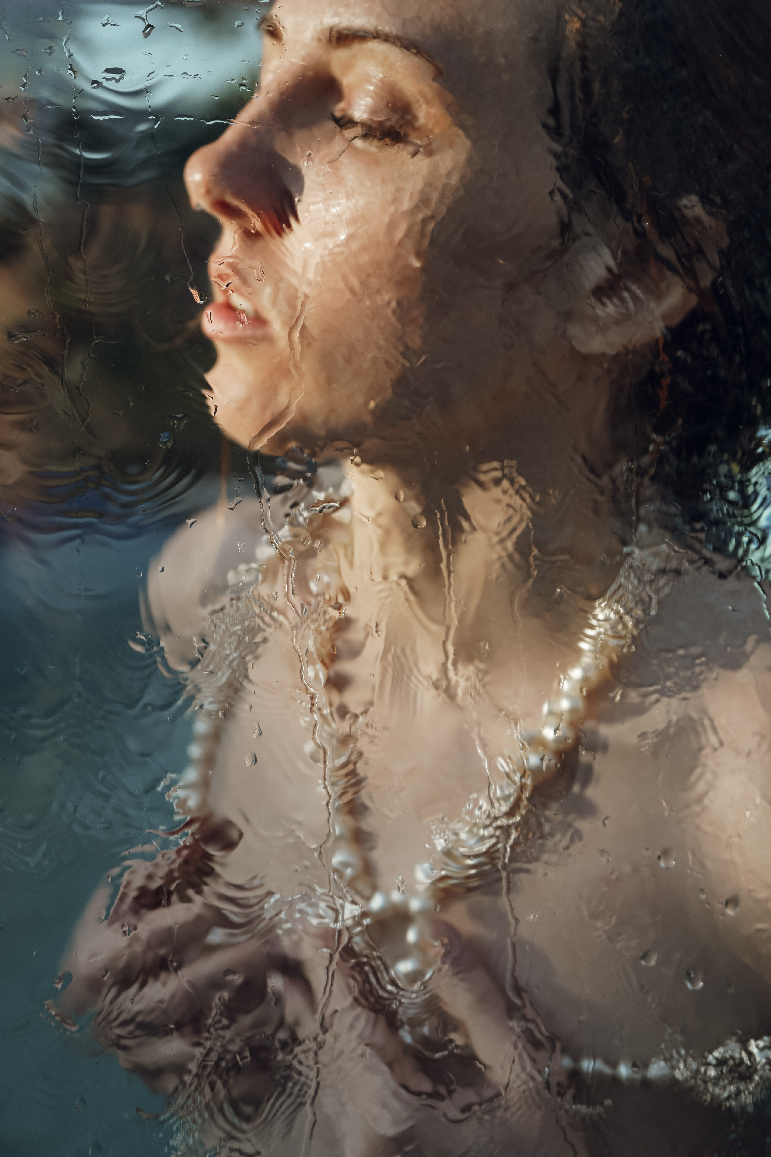 Анна в бассейне. Фотограф в Сочи Марина Барс