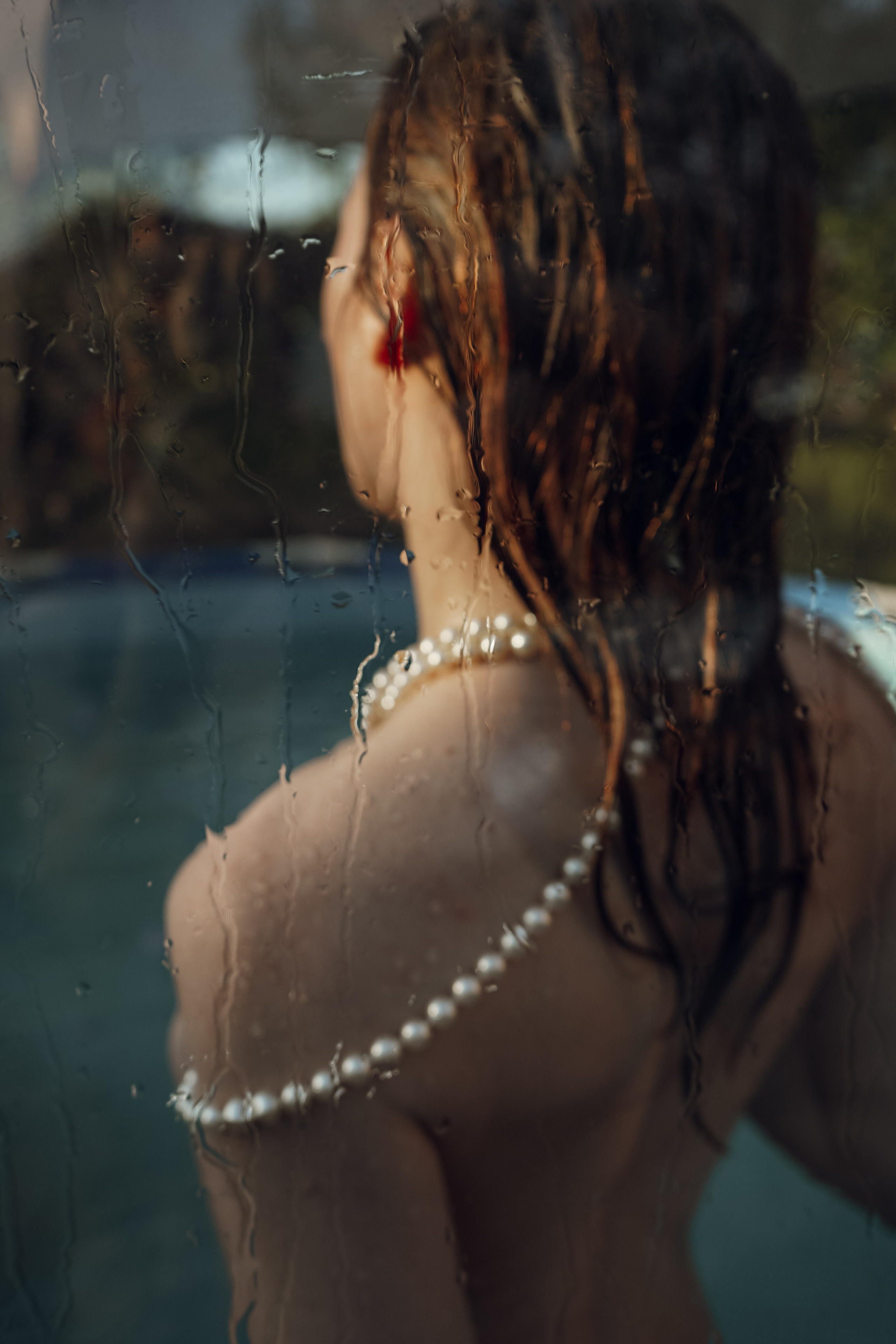 Анна в бассейне. Фотограф в Сочи Марина Барс