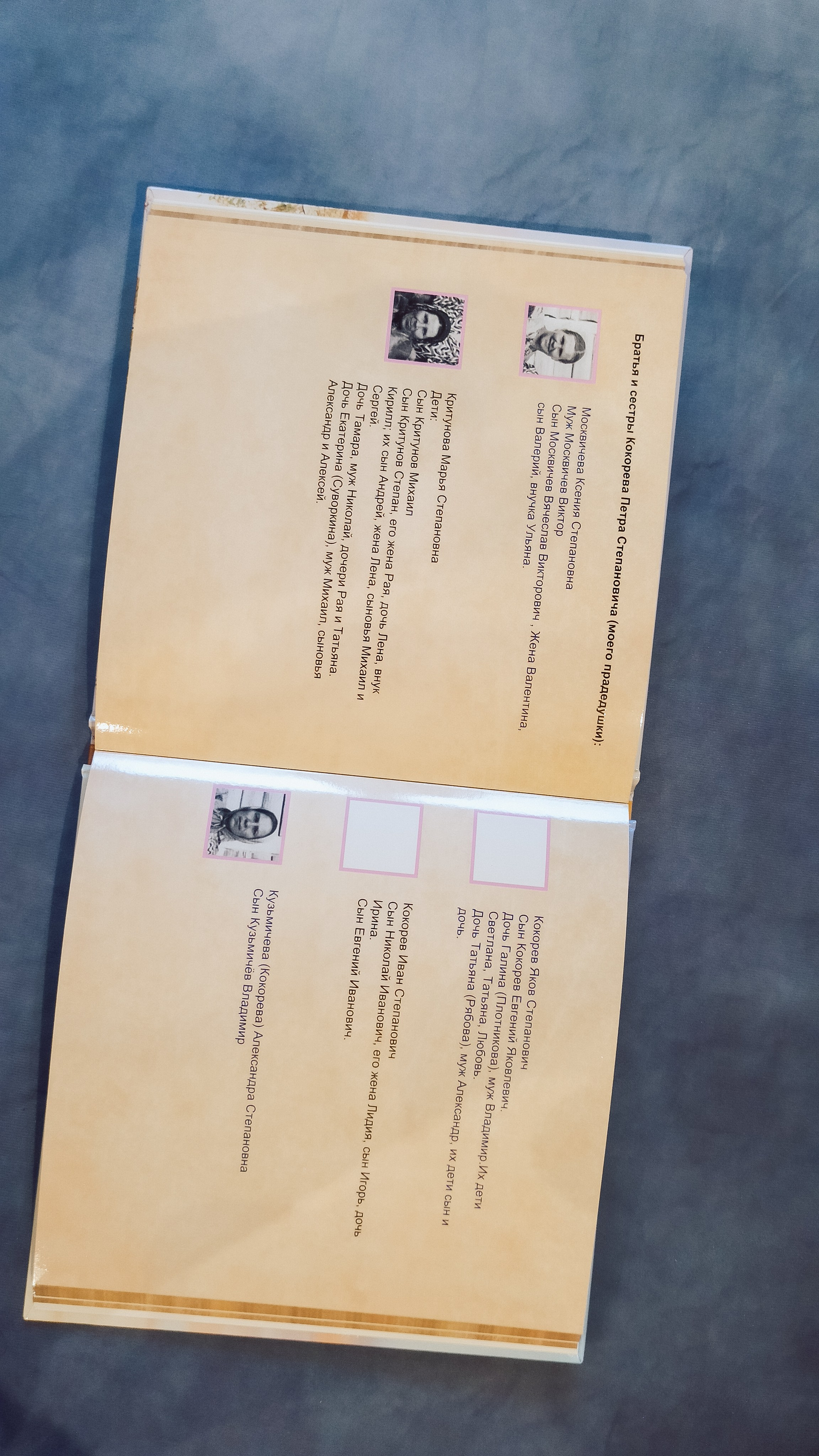 Моя родословная книга. Семейный и детский фотограф в Москве Тихонова Ксения