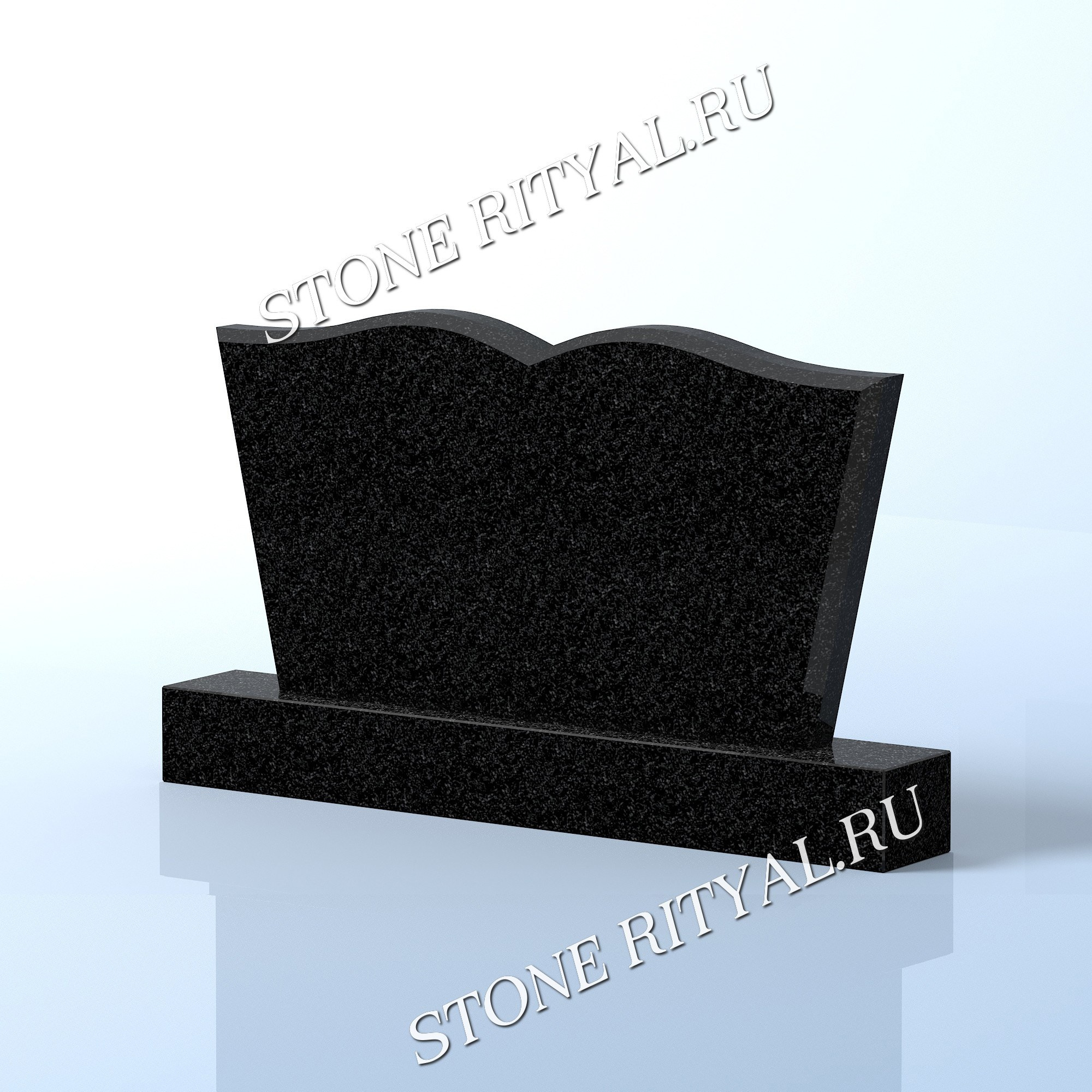 Горизонтальные памятники. Изготовление и установка памятников в Москве и МО