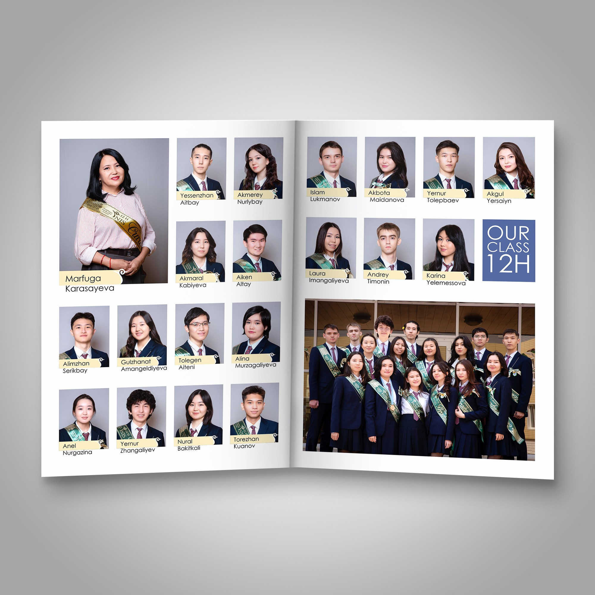 Выпускной альбом Актобе премиум класса