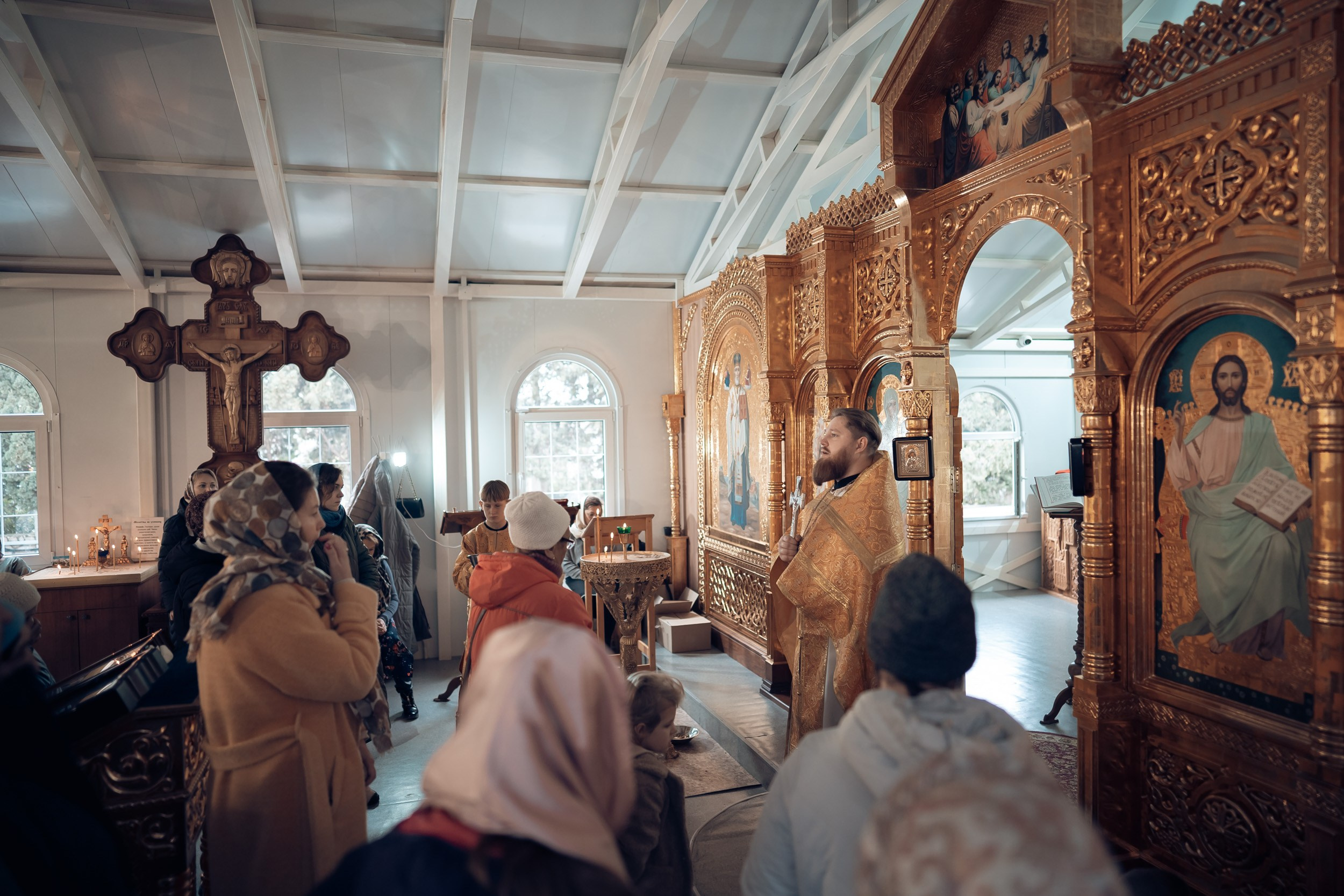 Богослужения в храме Прп.Виталия Александрийского г. Севастополь. Церковный фотограф Севастополь