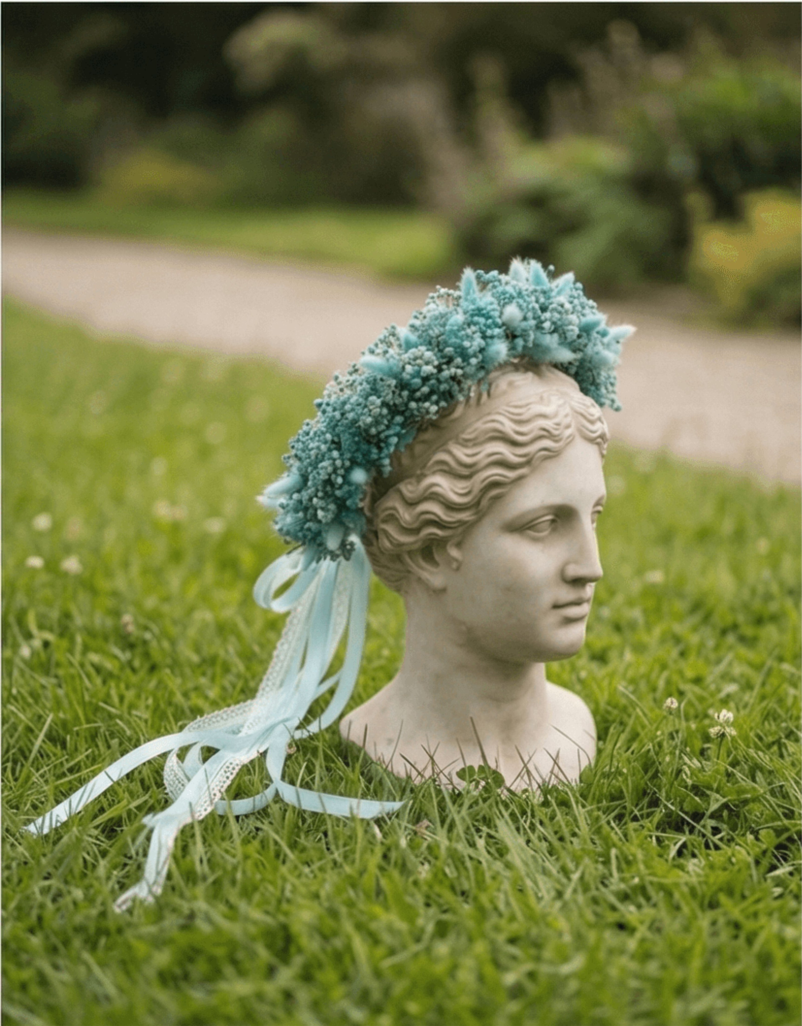 Лазурная симфония. Флористическая симфония. Авторские украшения