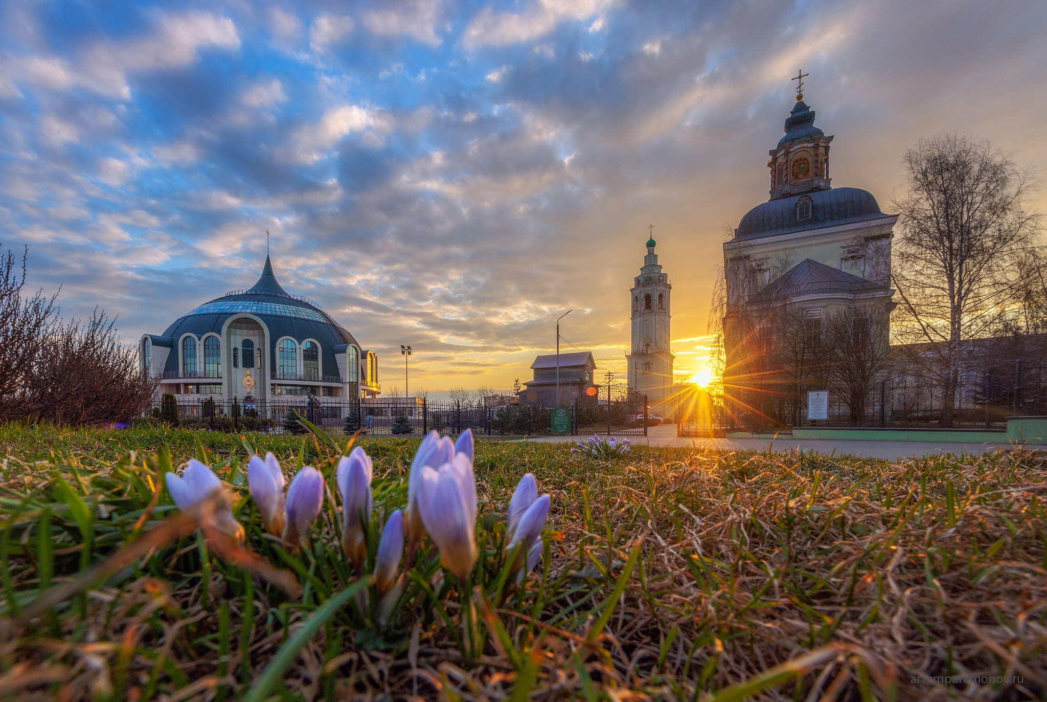 Тула. Центр. Упа разлилась. Фотохудожник Артём Парамонов