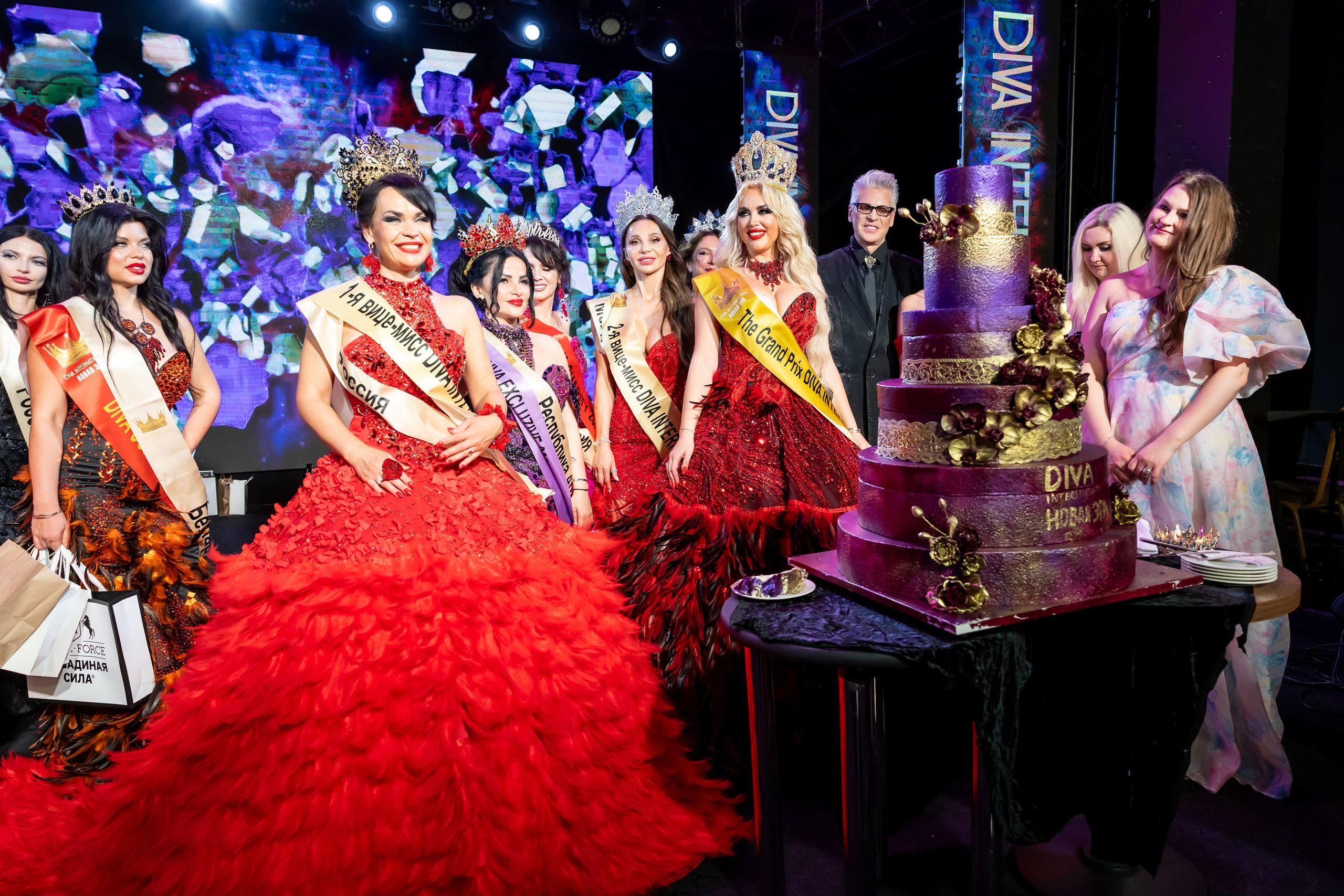 Церемония награждения участниц международного конкурса красоты DIVA International 2026