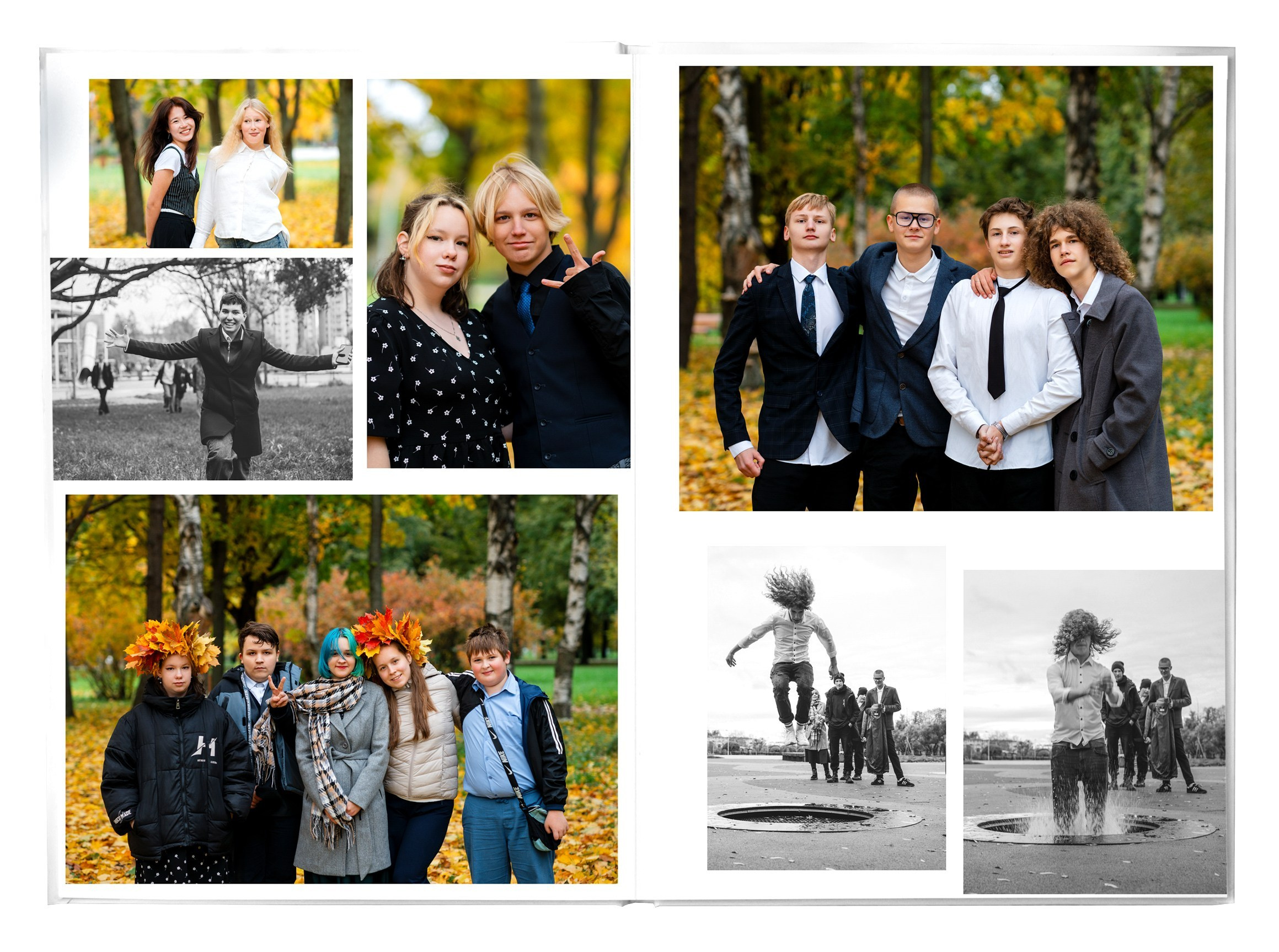 Выпускные альбомы для школ. Семейный и детский фотограф Марина Тувиста в Санкт-Петербурге