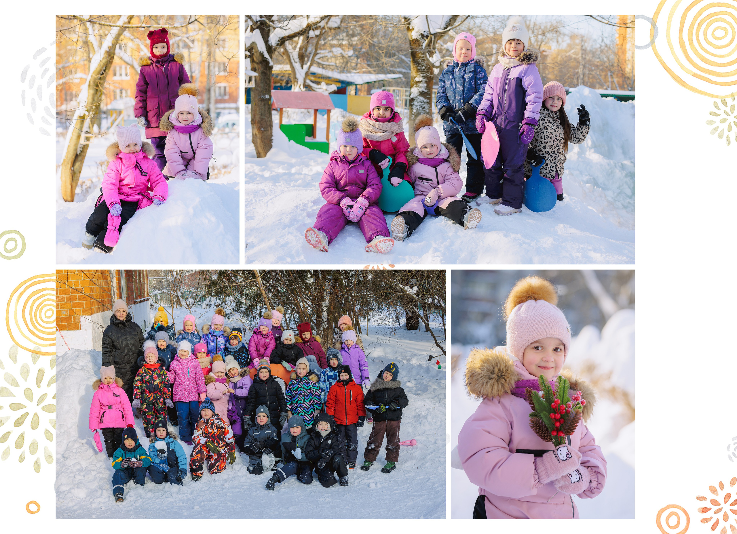 Выпускной альбом для детского сада, Москва. Фотограф и режиссер Московко Екатерина