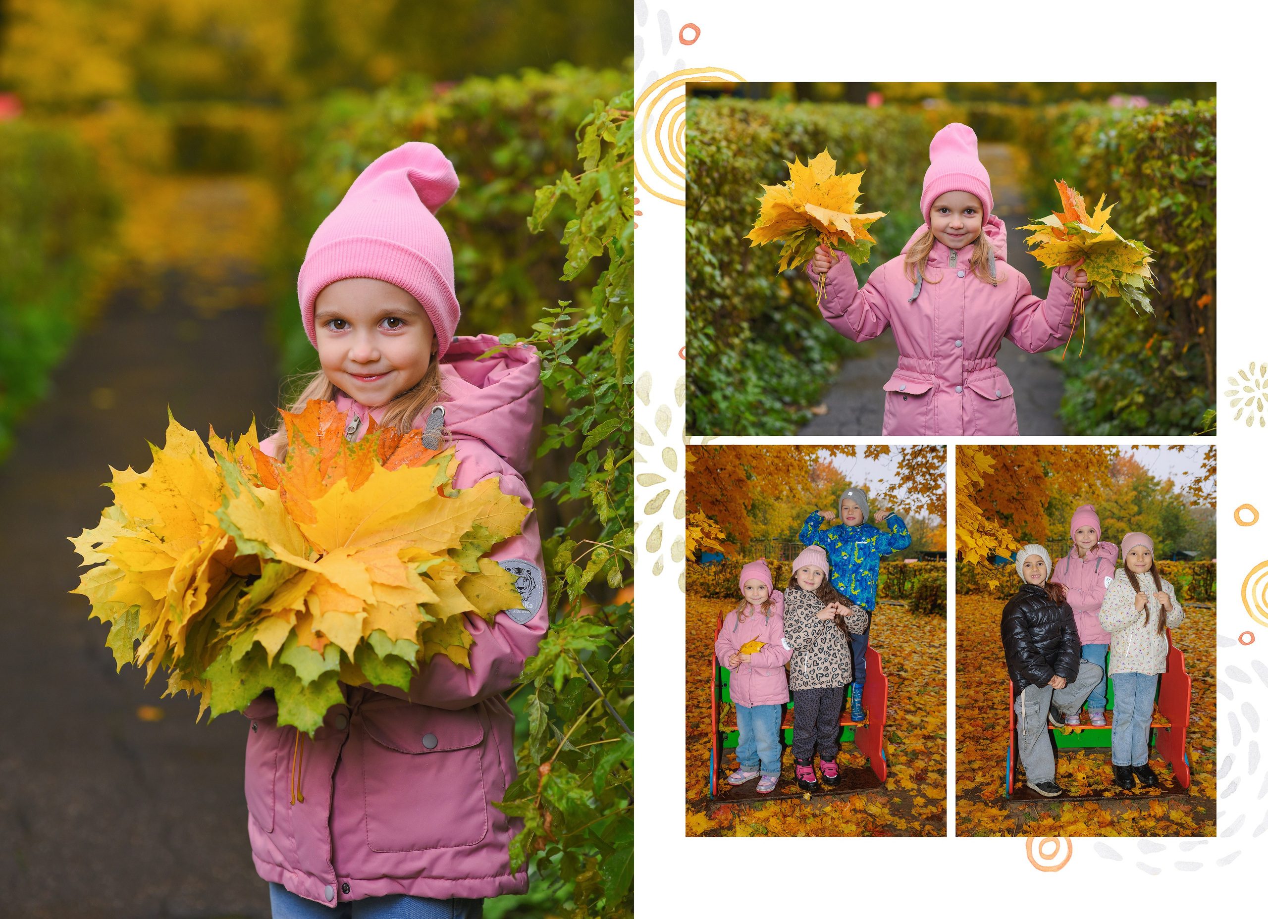 Выпускной альбом для детского сада, Москва. Фотограф и режиссер Московко Екатерина