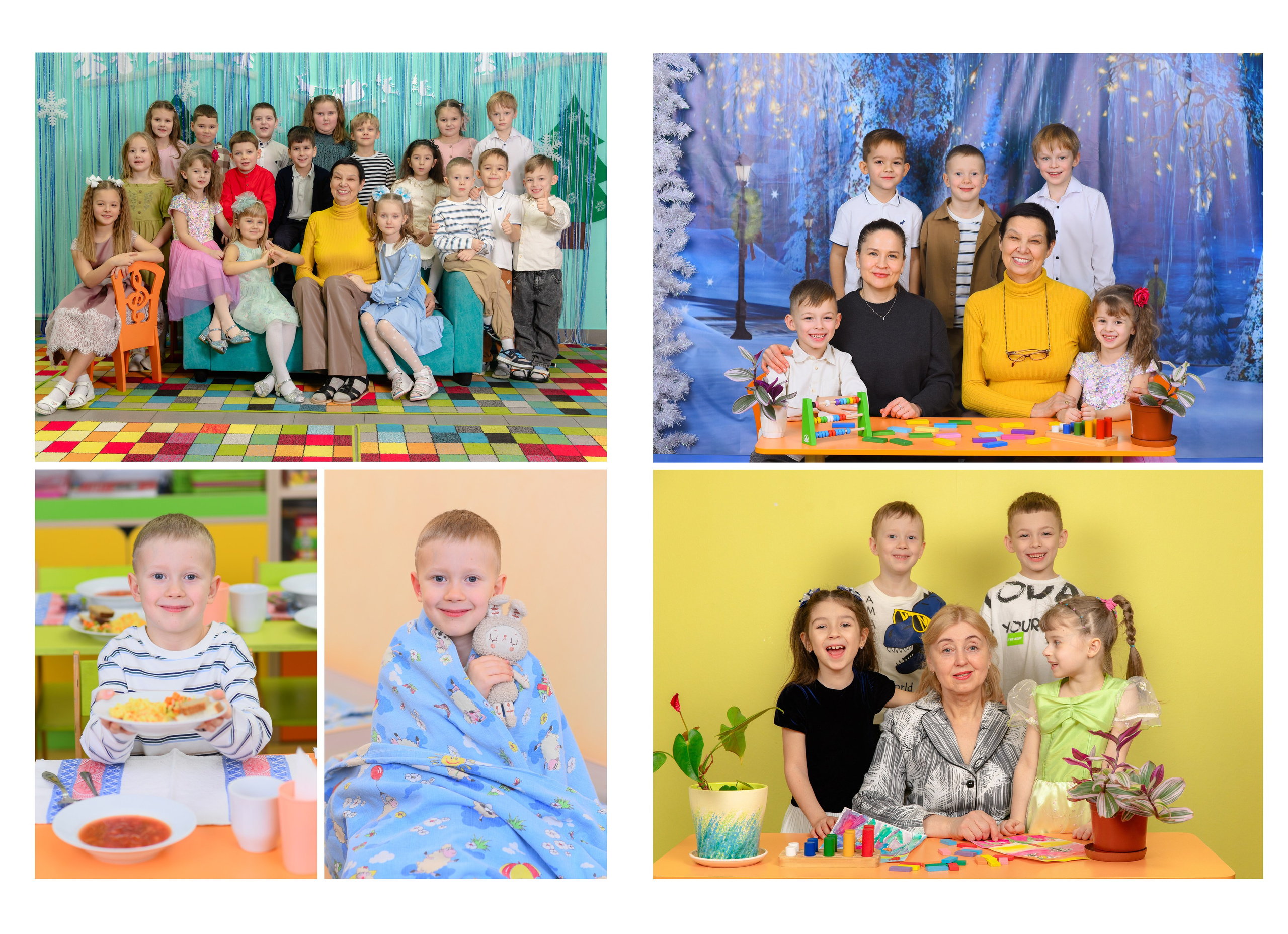 Выпускной альбом для детского сада. Фотограф и режиссер Московко Екатерина