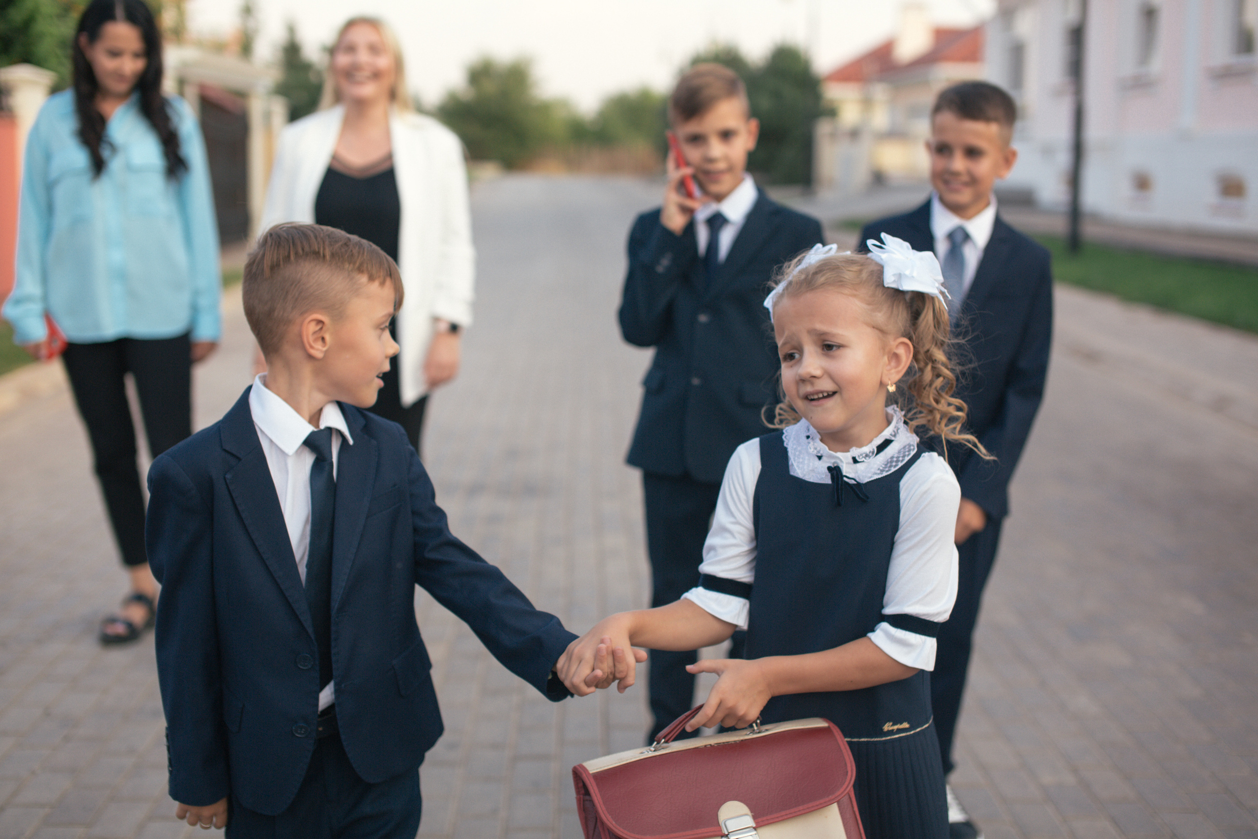Тимофей и Полина идут в школу!. Фотограф в Оренбурге. Профессиональный фотограф