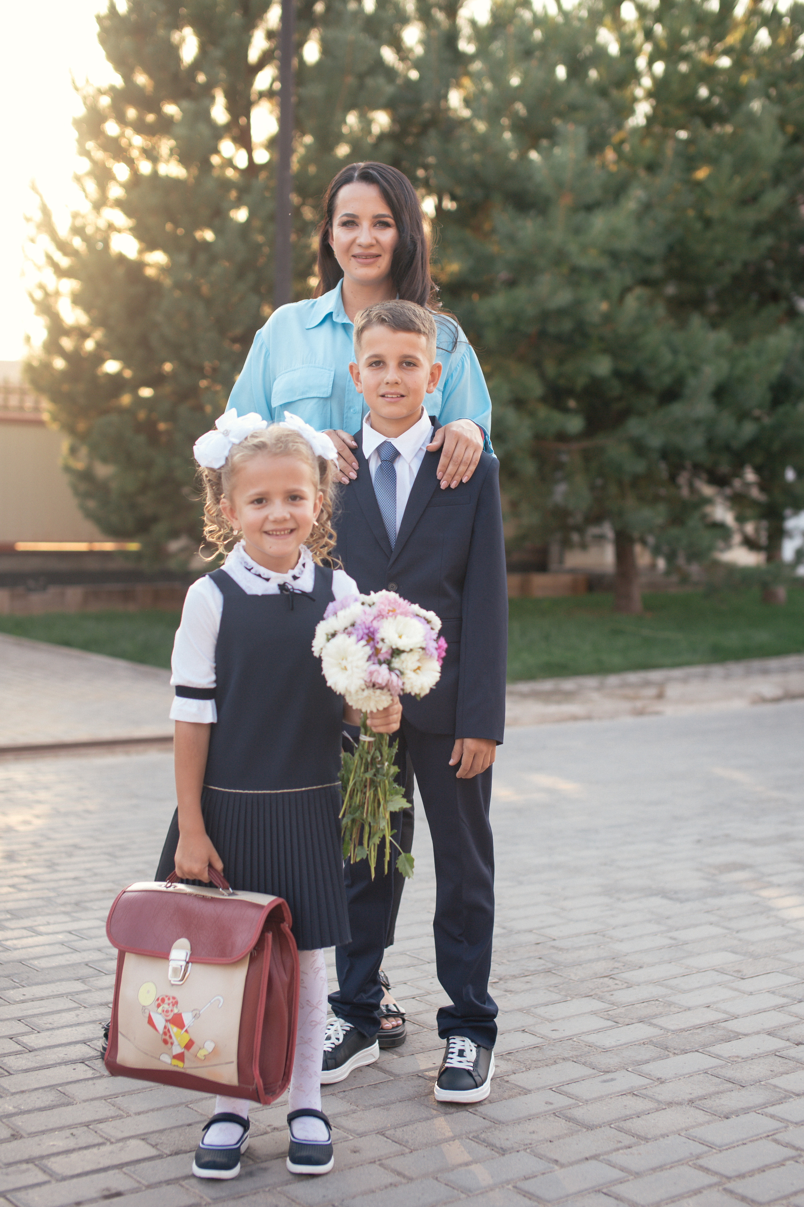 Тимофей и Полина идут в школу!. Фотограф в Оренбурге. Профессиональный фотограф