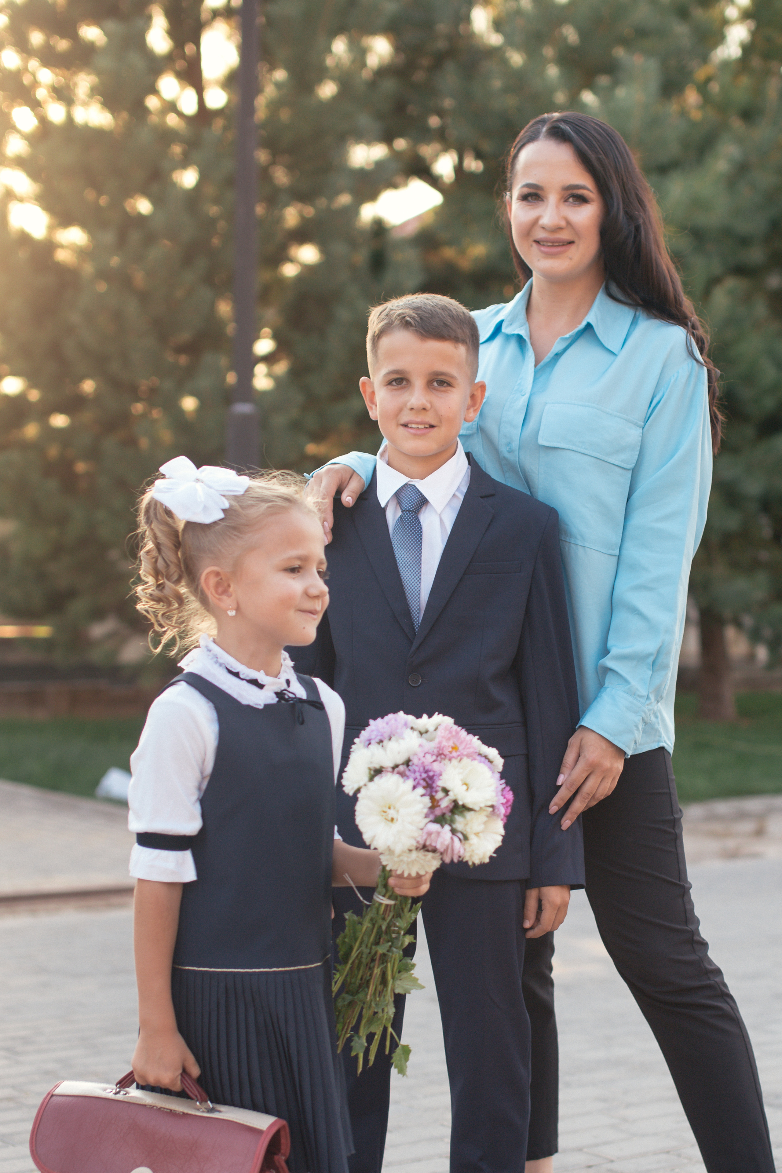 Тимофей и Полина идут в школу!. Фотограф в Оренбурге. Профессиональный фотограф