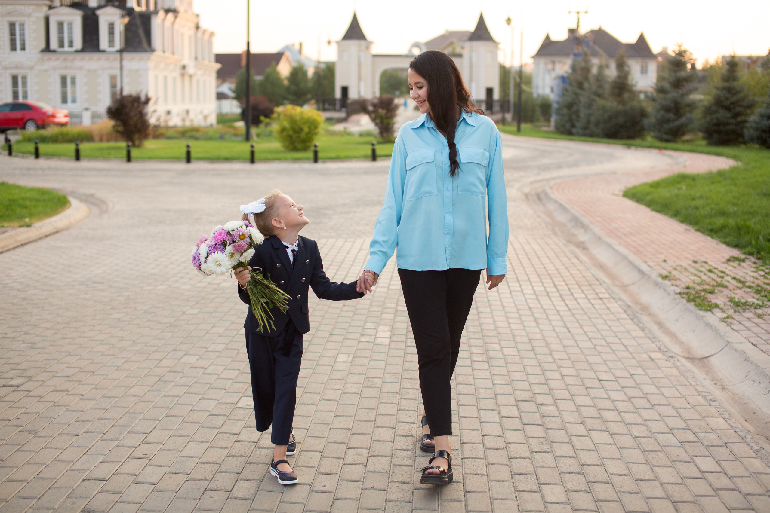 Тимофей и Полина идут в школу!. Фотограф в Оренбурге. Профессиональный фотограф