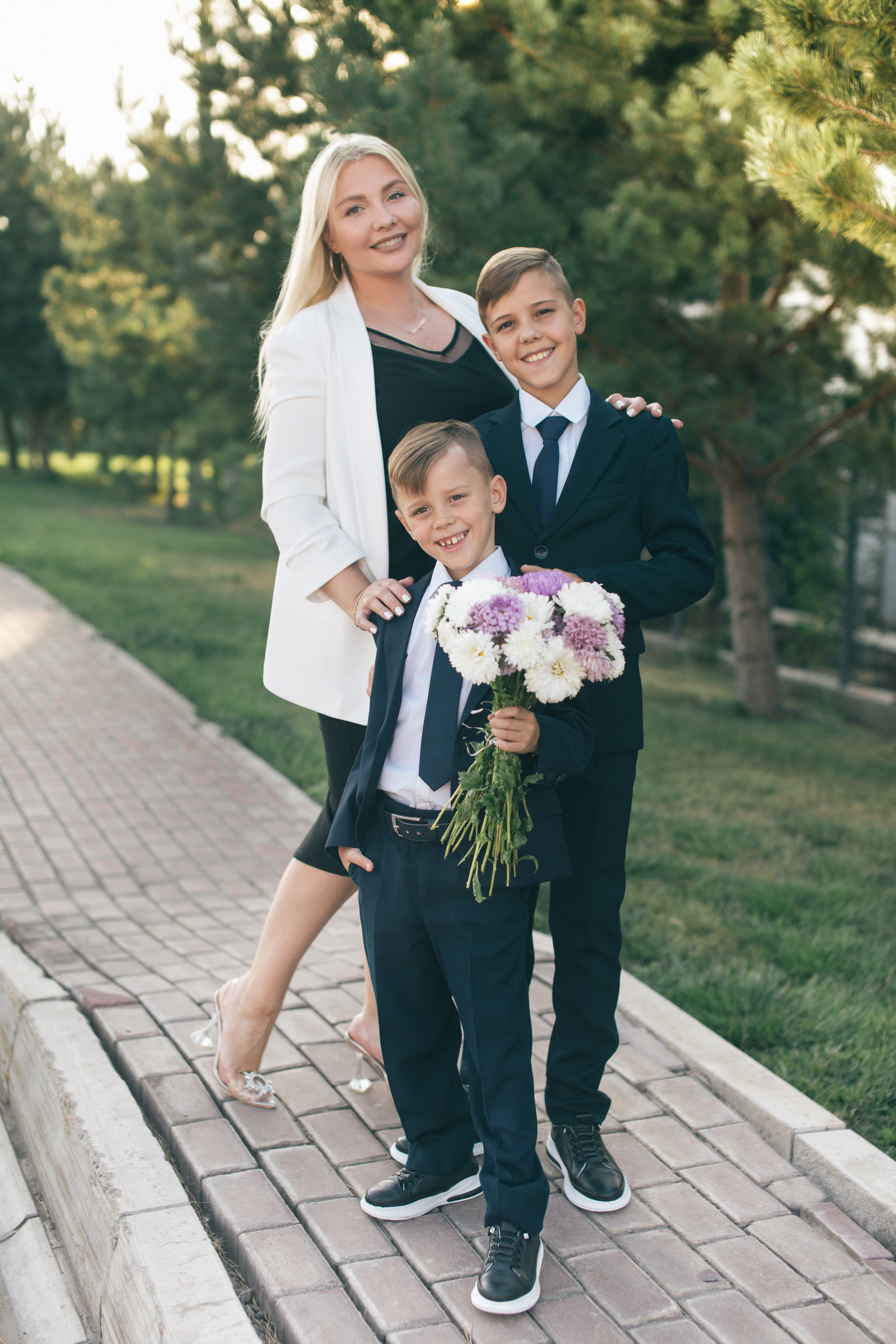 Тимофей и Полина идут в школу!. Фотограф в Оренбурге. Профессиональный фотограф