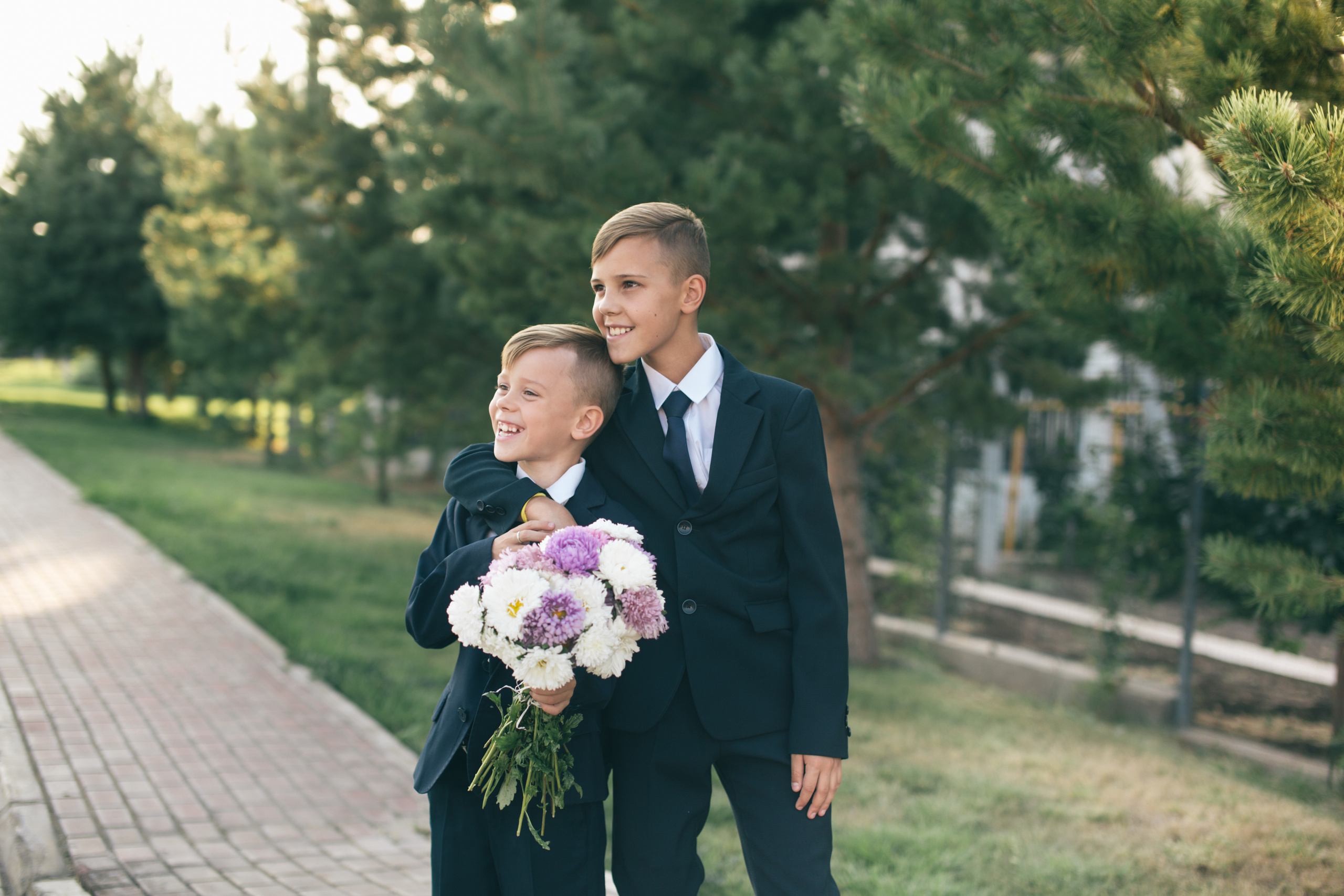 Тимофей и Полина идут в школу!. Фотограф в Оренбурге. Профессиональный фотограф