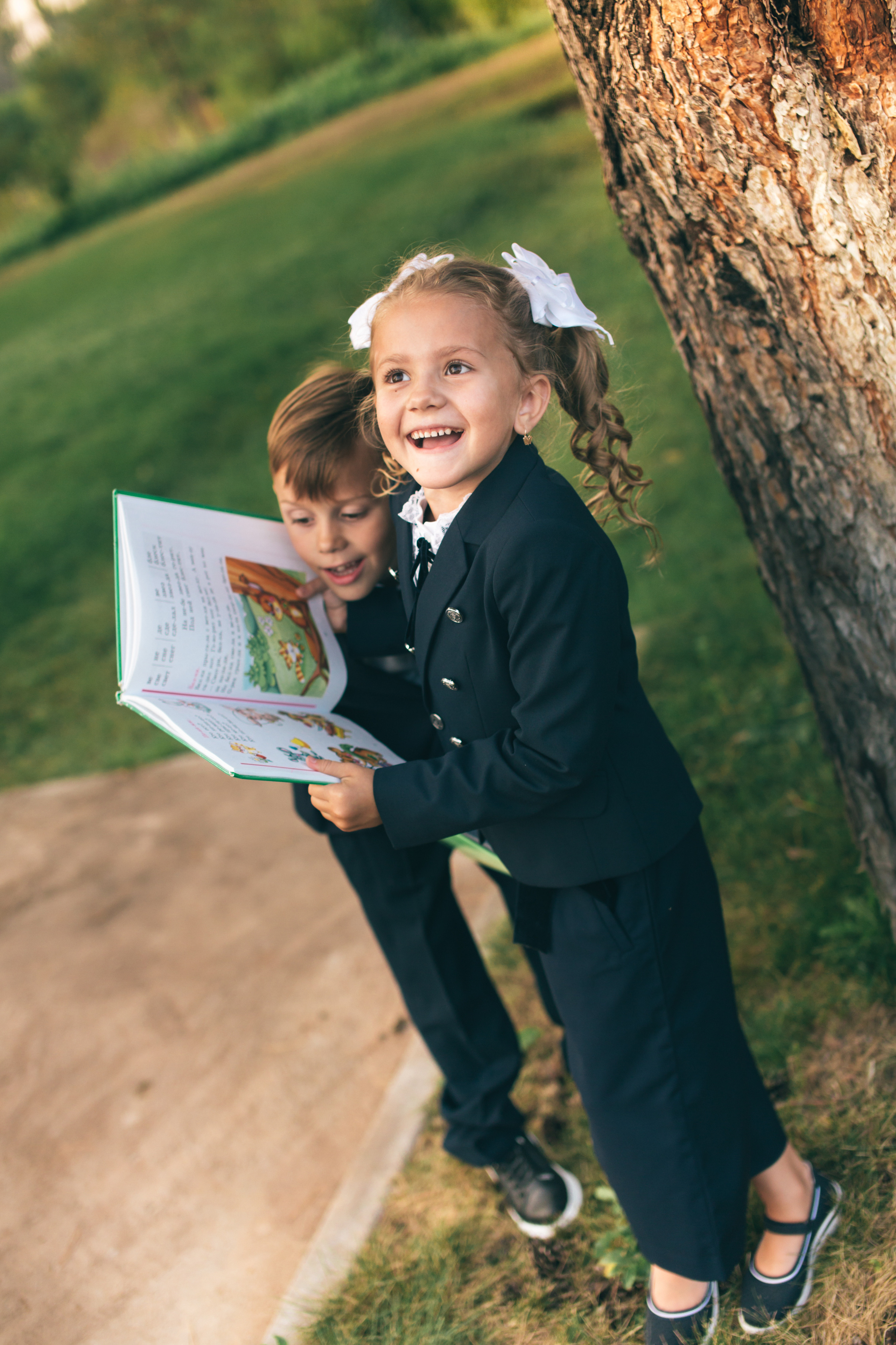 Тимофей и Полина идут в школу!. Фотограф в Оренбурге. Профессиональный фотограф