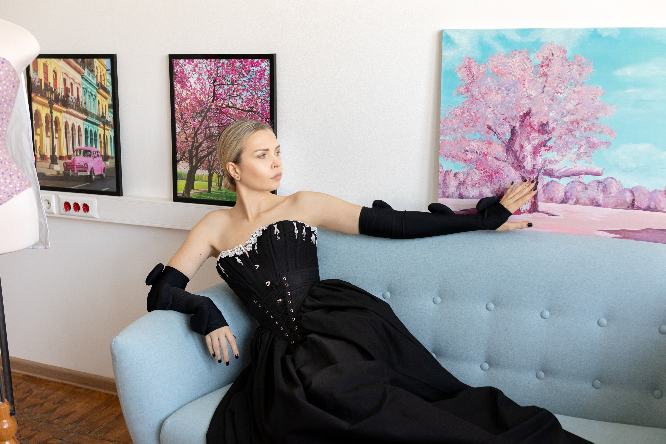 ручная работа с корсетами