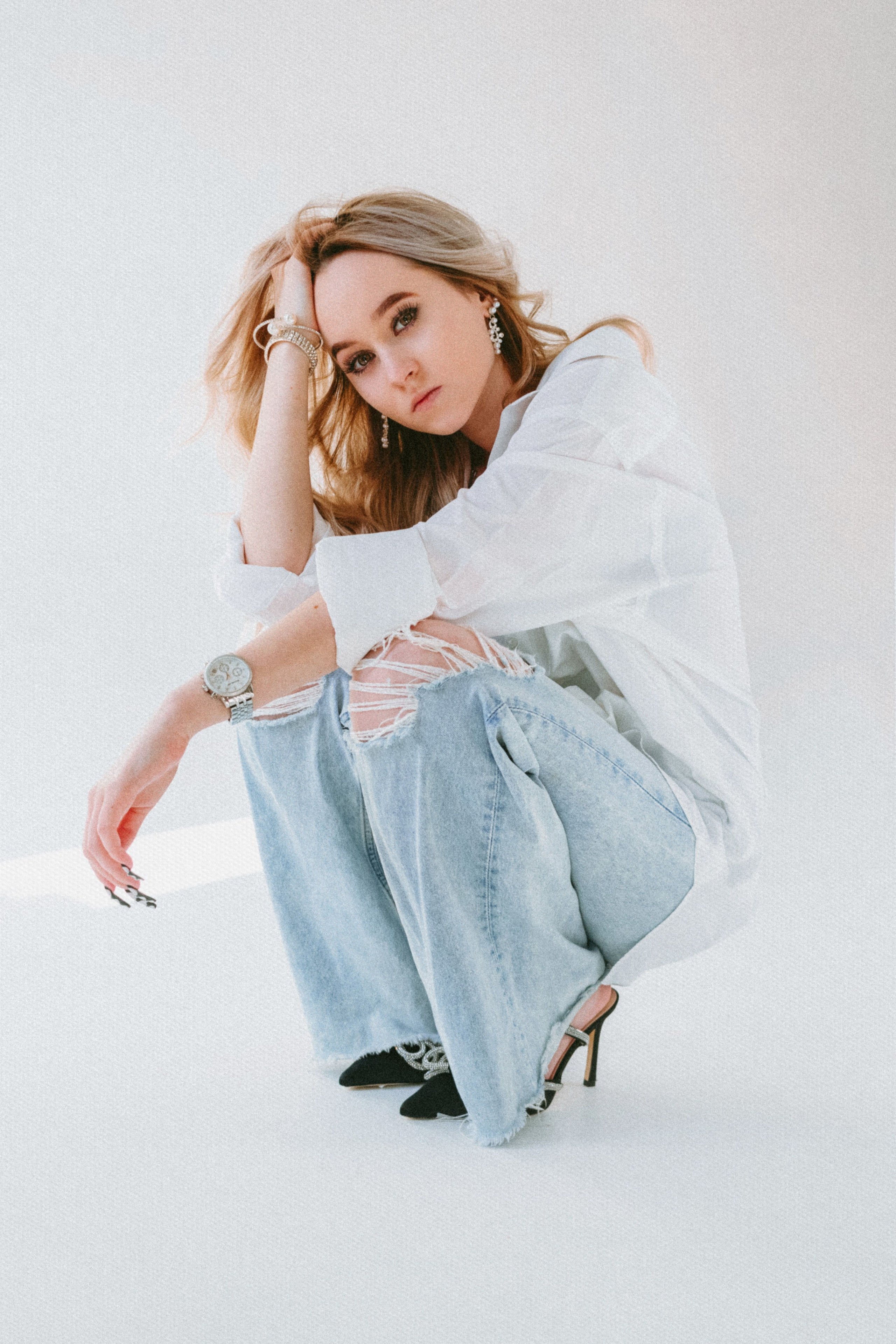 Съемка на циклораме. Портретный фотограф Москва