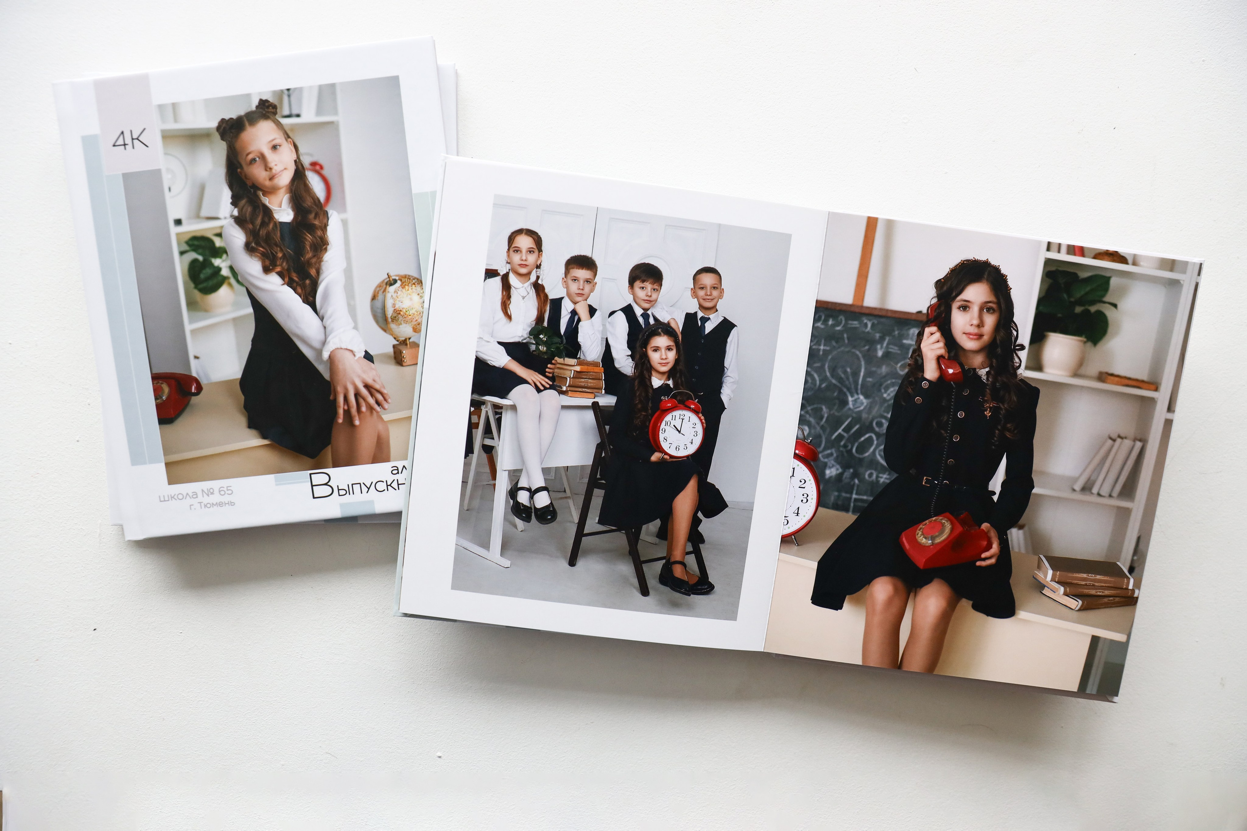 Выпускные альбомы в Тюмени для школ, садов, вузов спортивных секций