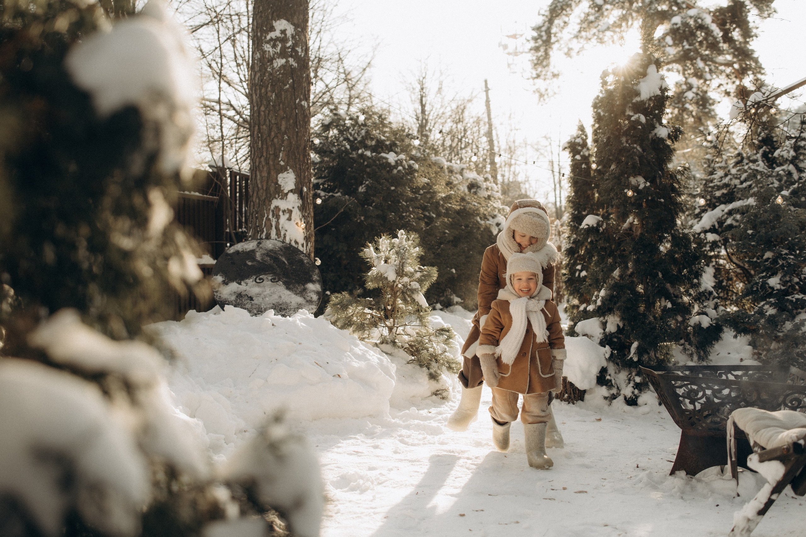 Зимняя фотосессия. Семейный фотограф Москва Юлиана Фетисова