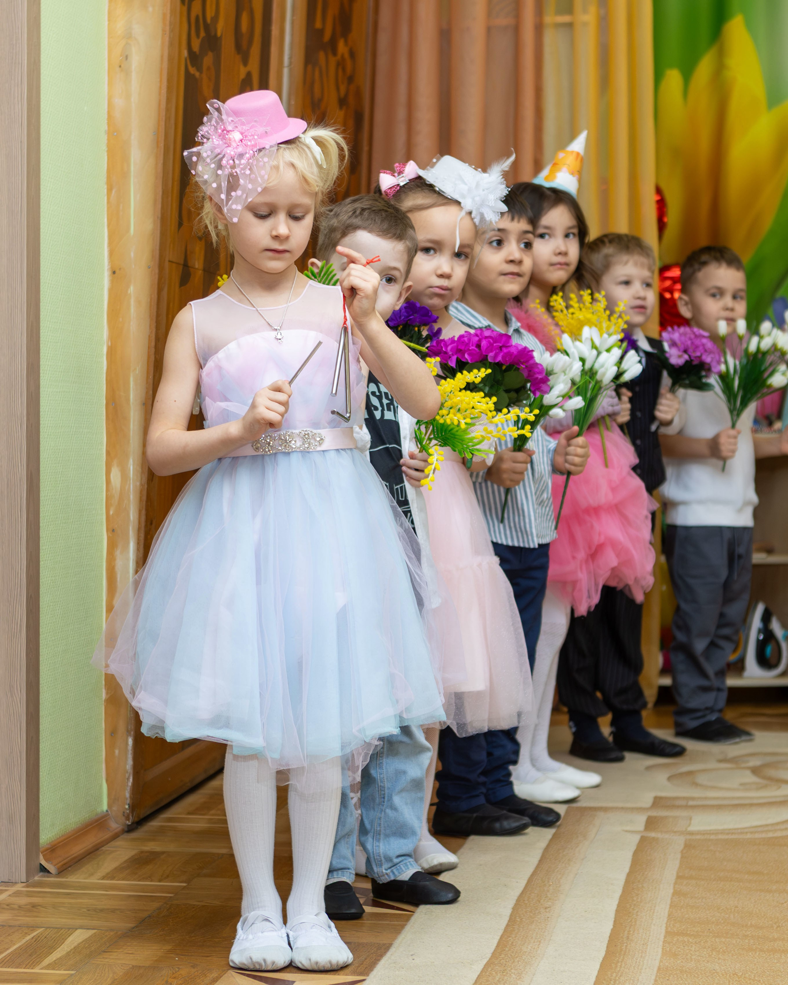 Утренник 8 Марта в детском саду № 1164 — группа «Сверчки»