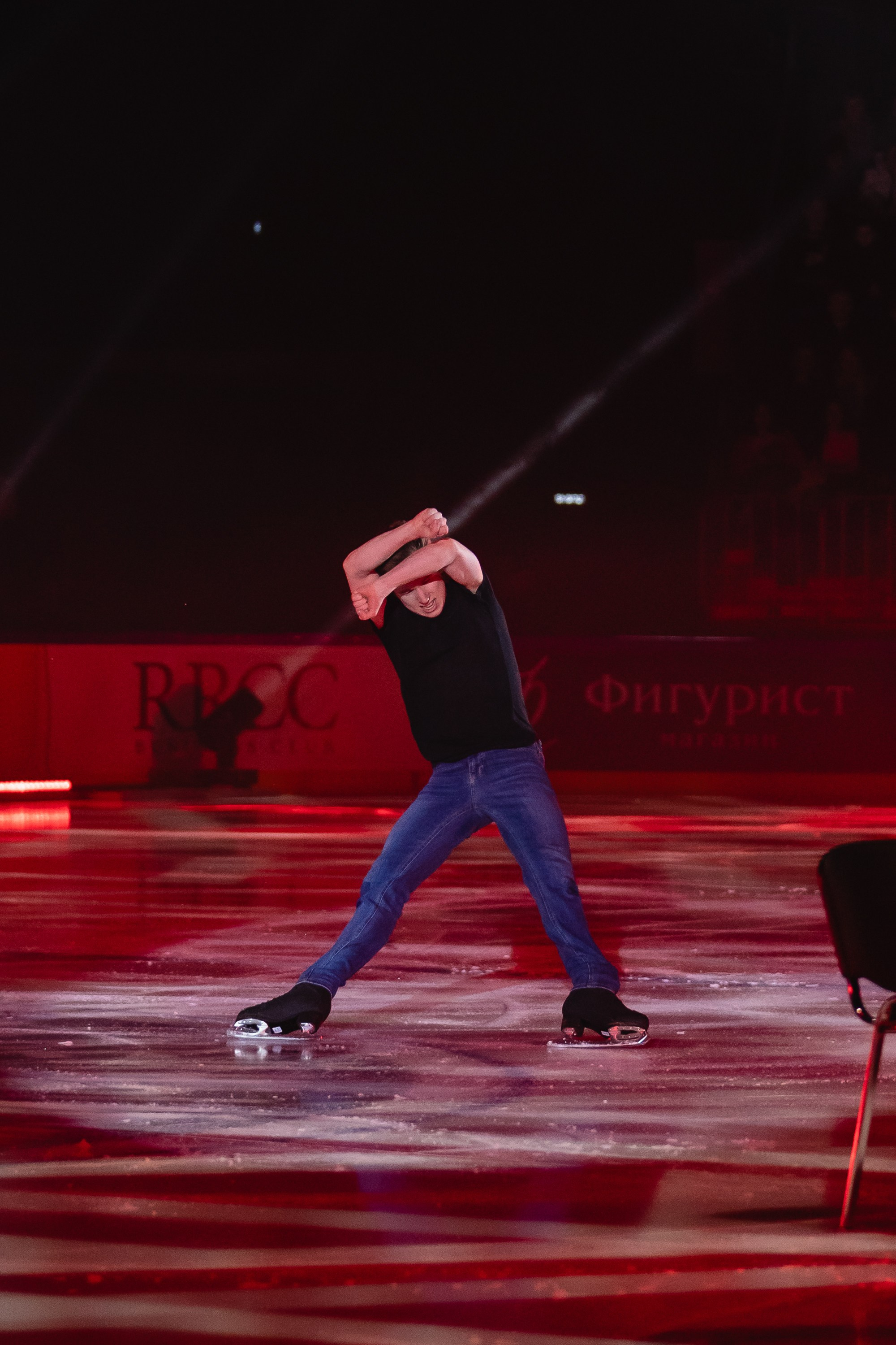 Шоу «Чемпионы на льду» в Новосибирске. Воробьева Ксения — Спортивный и танцевальный фотограф Новосибирск