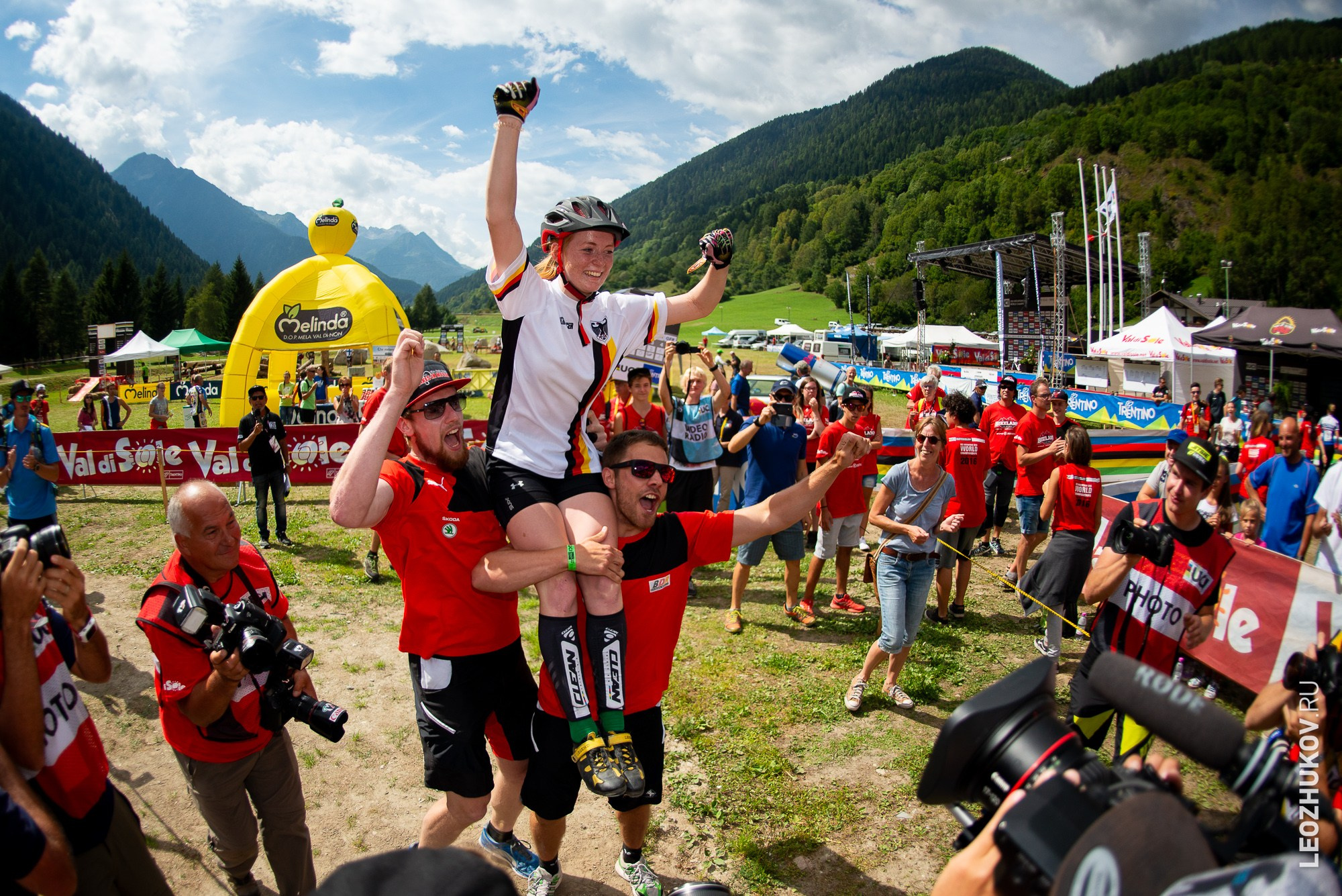 UCI Trials World Championships 2016 — finals. Sports photographer Leonid Zhukov