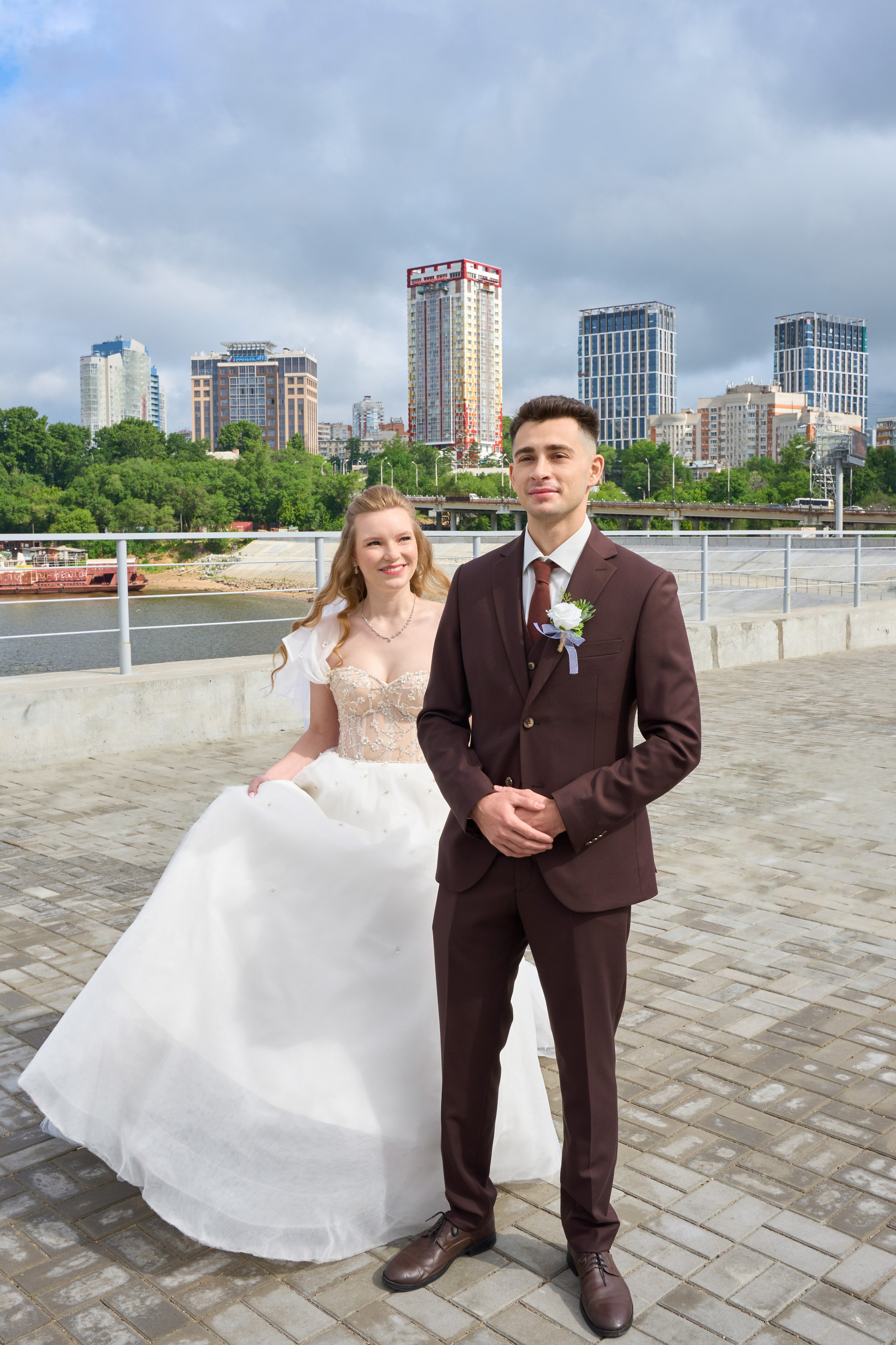 Арина и Александр в Парке Северном. Свадебный фотограф в Хабаровске — Максим Романов